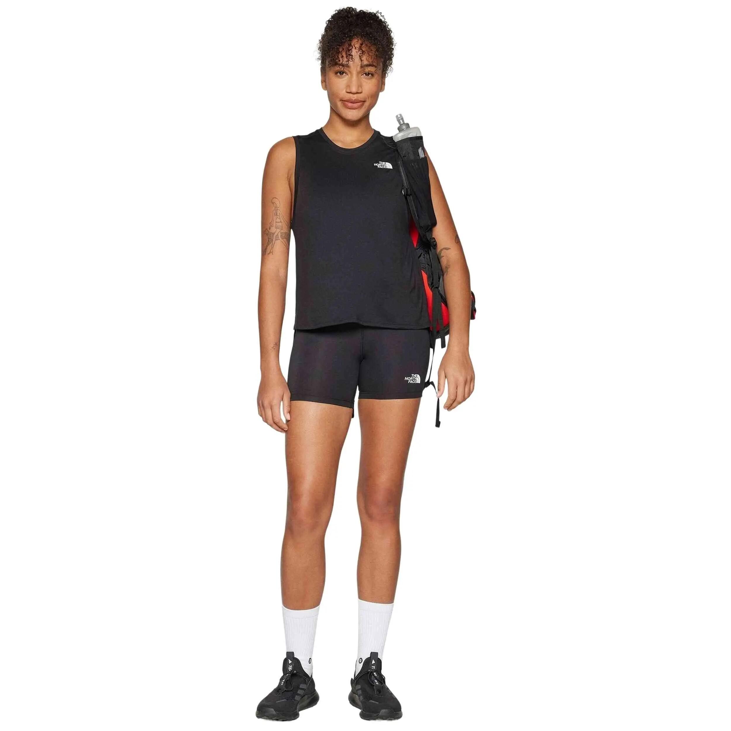 Legging court The North Face modèle W FLEX 5IN TIGHT SHORT TNF BLACK pour femmes 3/5