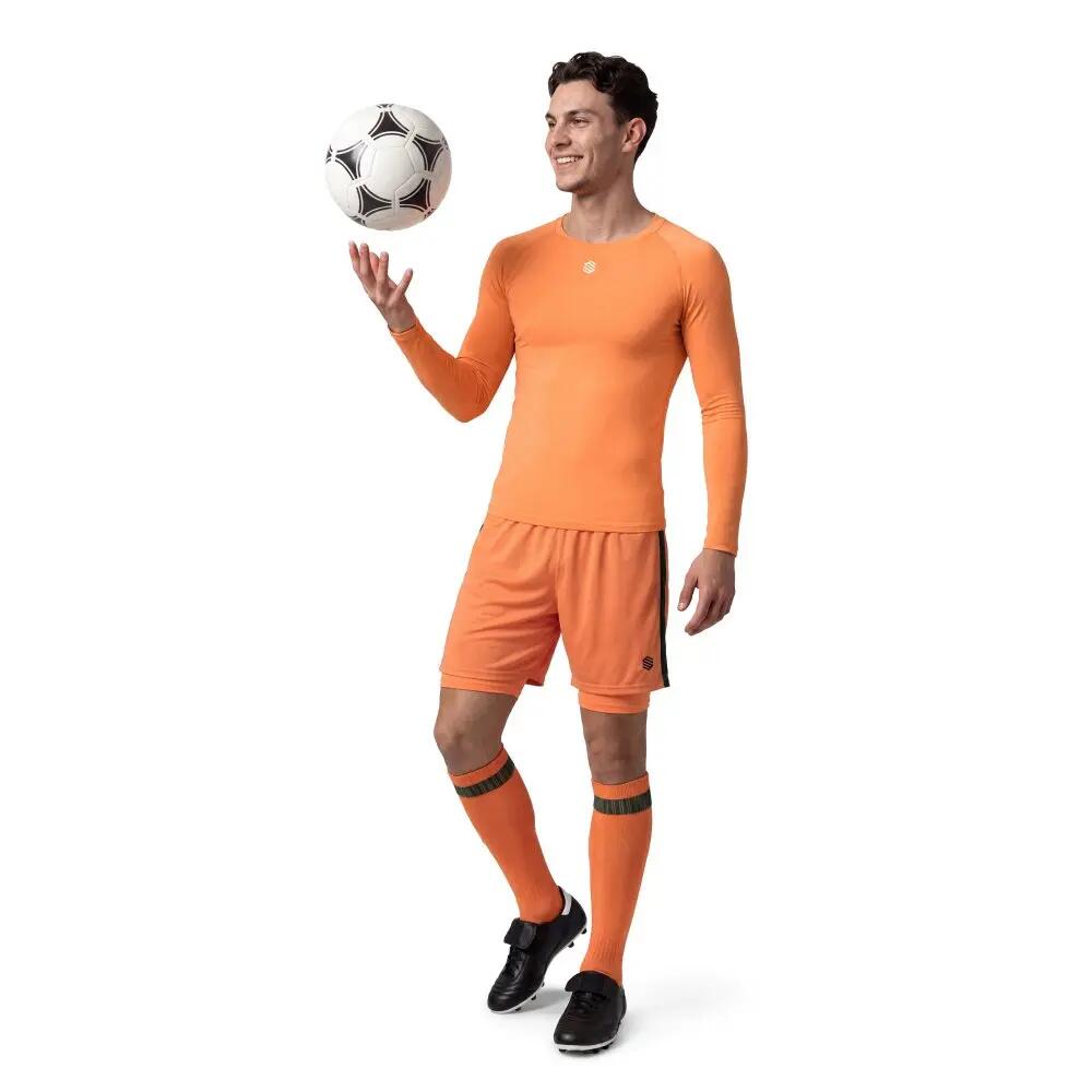Camisola interior desportiva homem Blayer Orange M Laranja 3/6