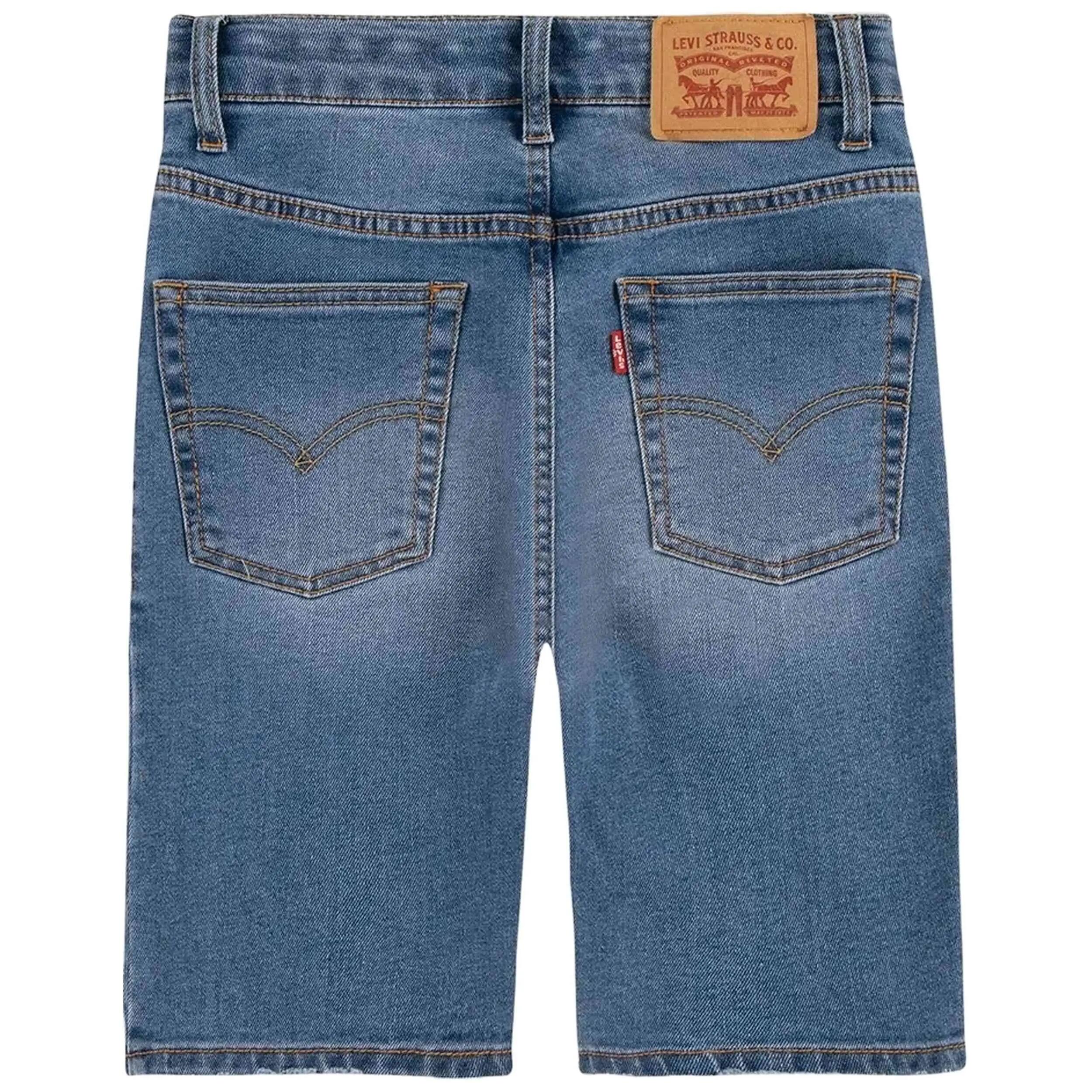 Pantaloncini Levi's modello LVB 510 SKINNY FIT SHORT per ragazzi 2/5