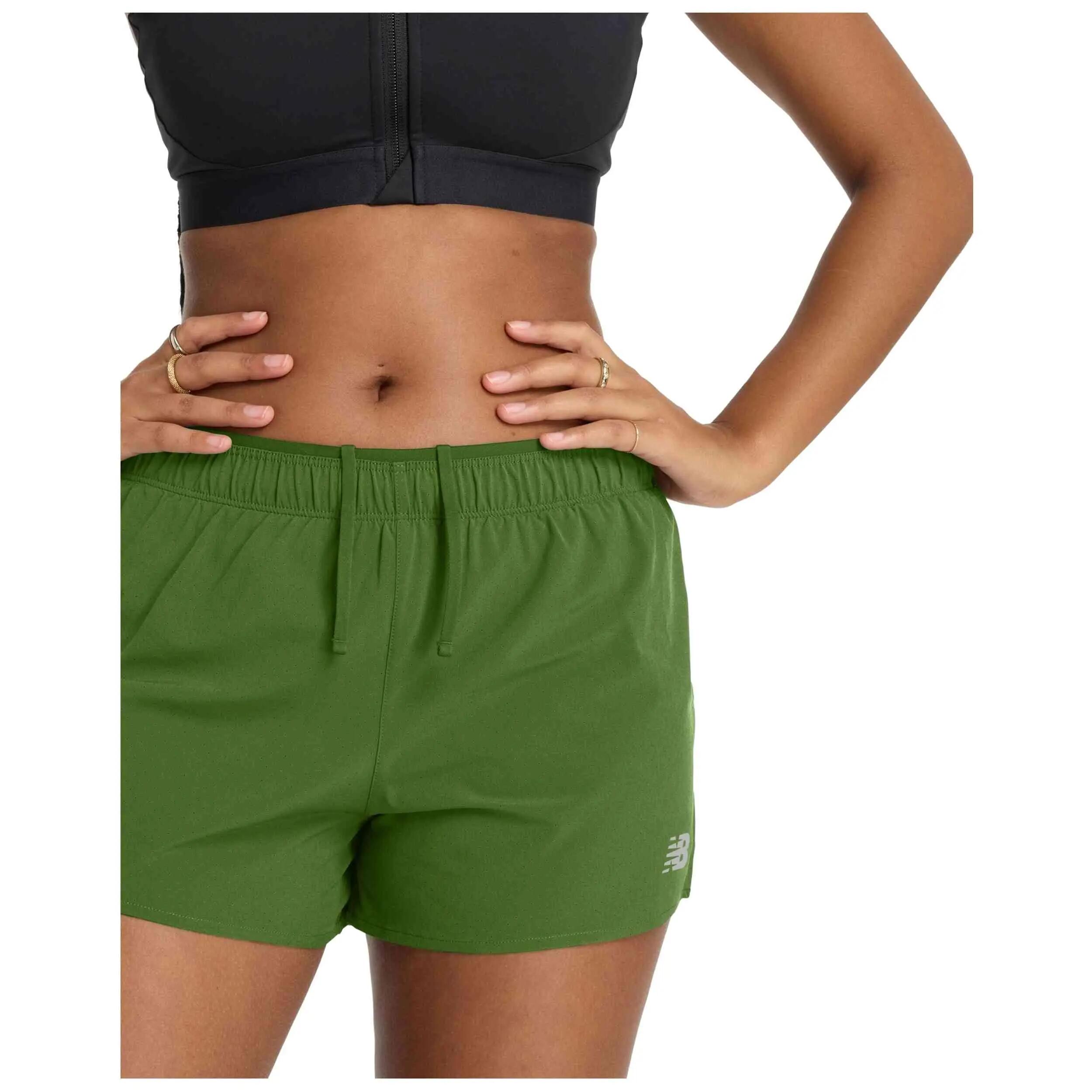 Calções New balance modelo Pantalón corto New Balance RC Seamless para mulheres 3/5