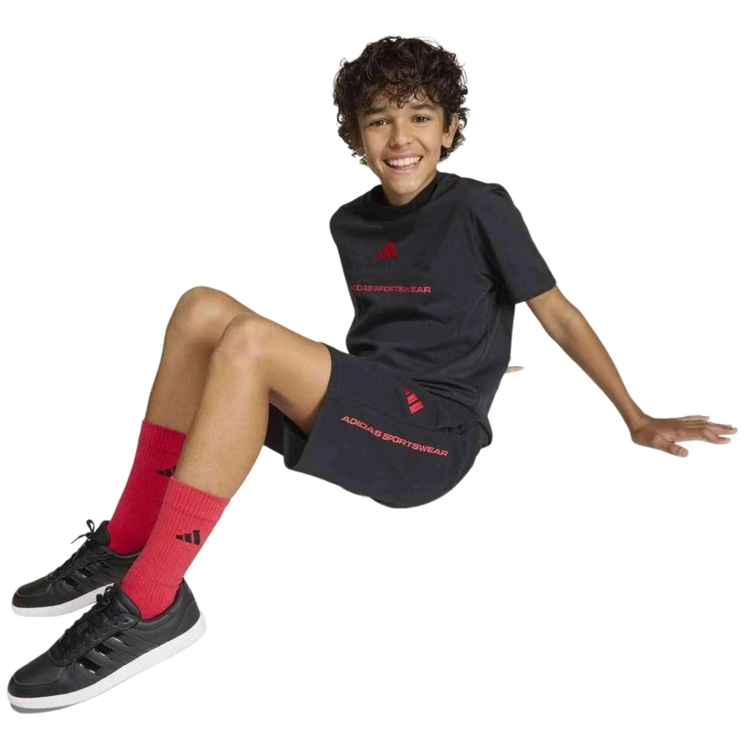 Pantaloncini Adidas modello B FT SHO per ragazzi 3/5
