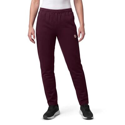 Dames sportbroek joggers burgundy w bordeaux