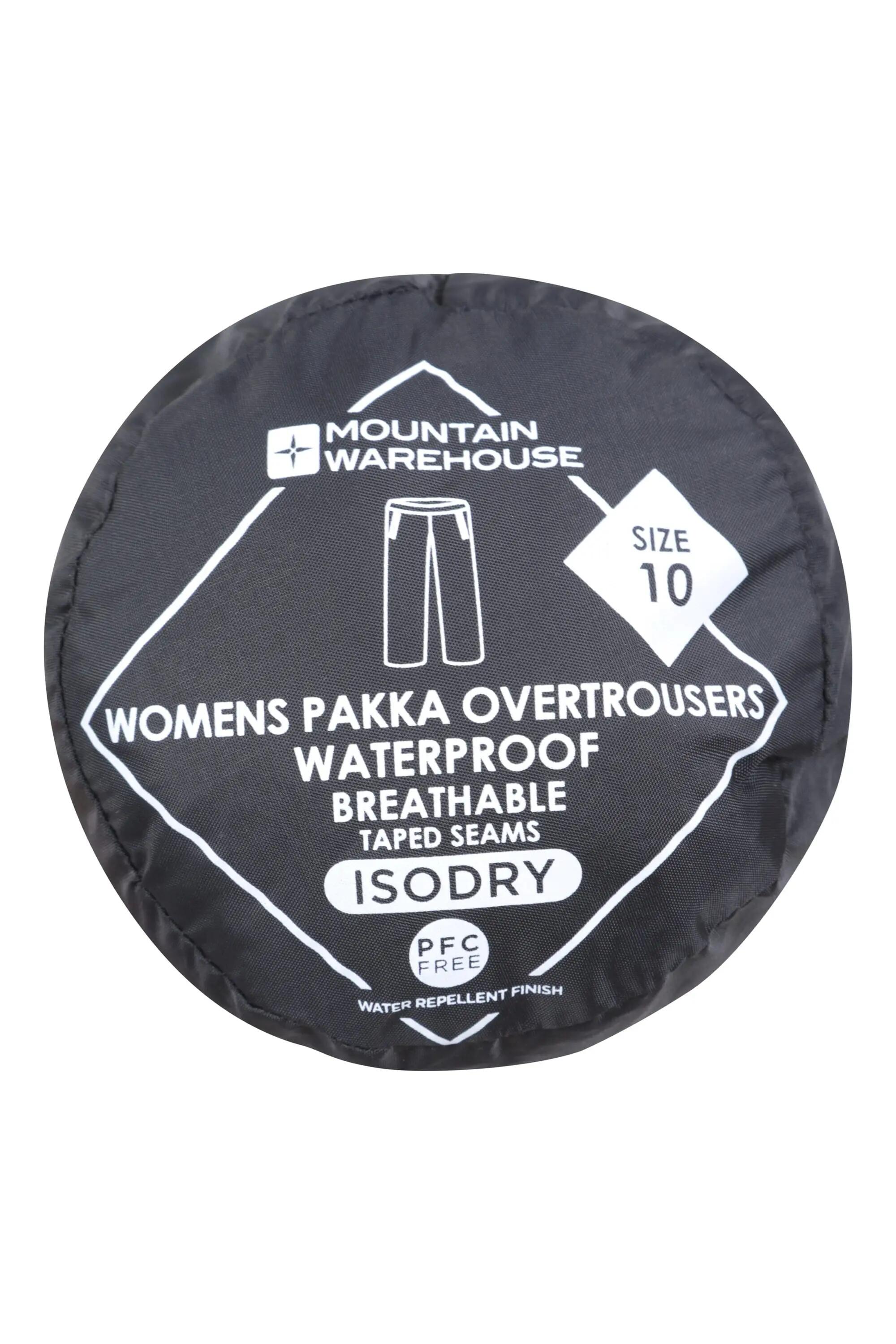 Damen Wandern Überhose Wasserdicht Leicht Verschweißte Nähte - Pakka 9/14