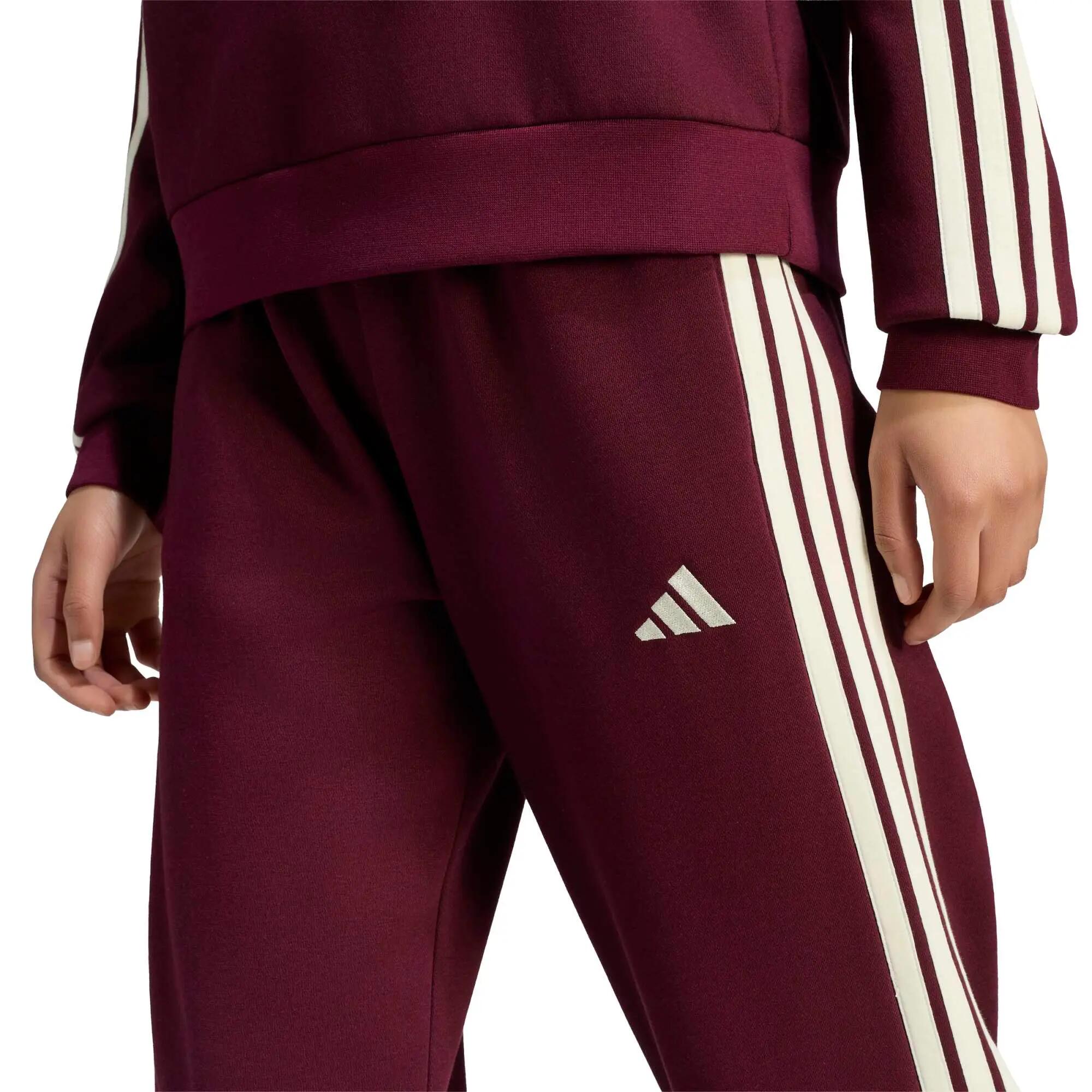 adidas Damen Trainingshose Essentials 3S Open Hem Fleece Pants 7/8