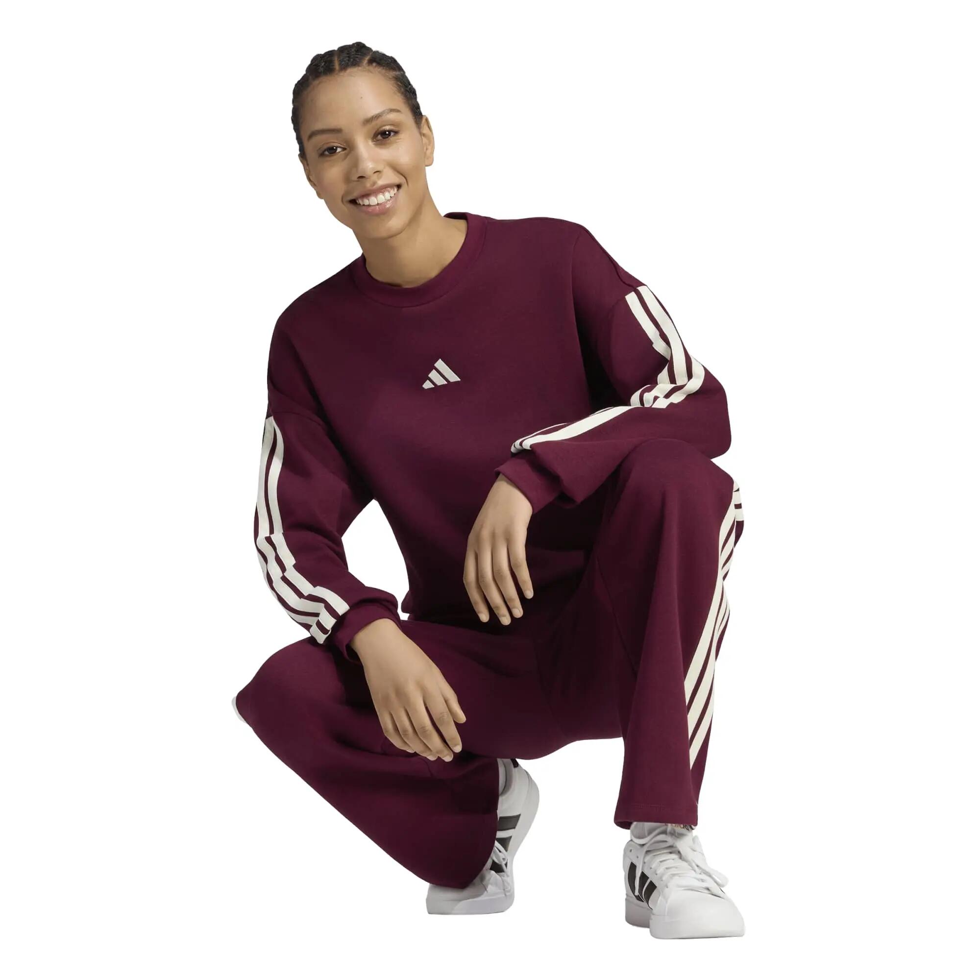 adidas Damen Trainingshose Essentials 3S Open Hem Fleece Pants 6/8