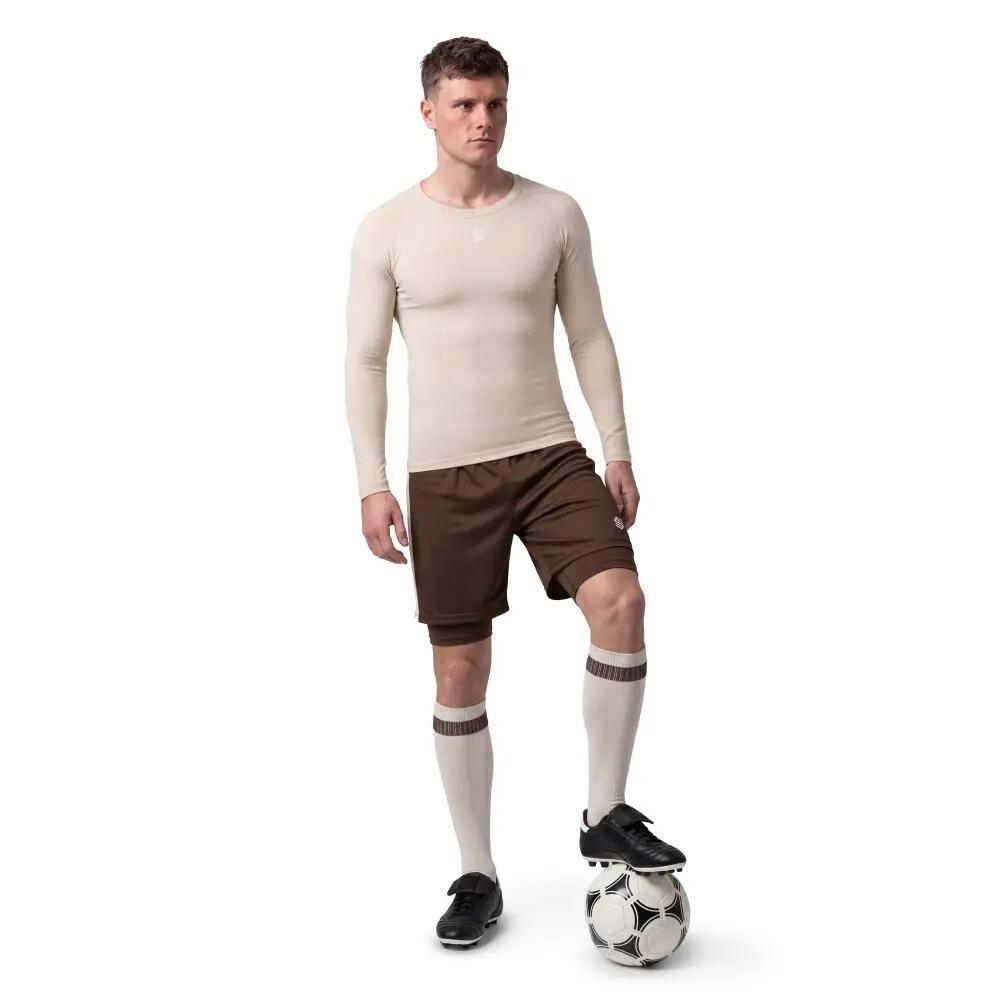 Calções interiores desportivos homem Bshorts Brown M Castanho 3/6
