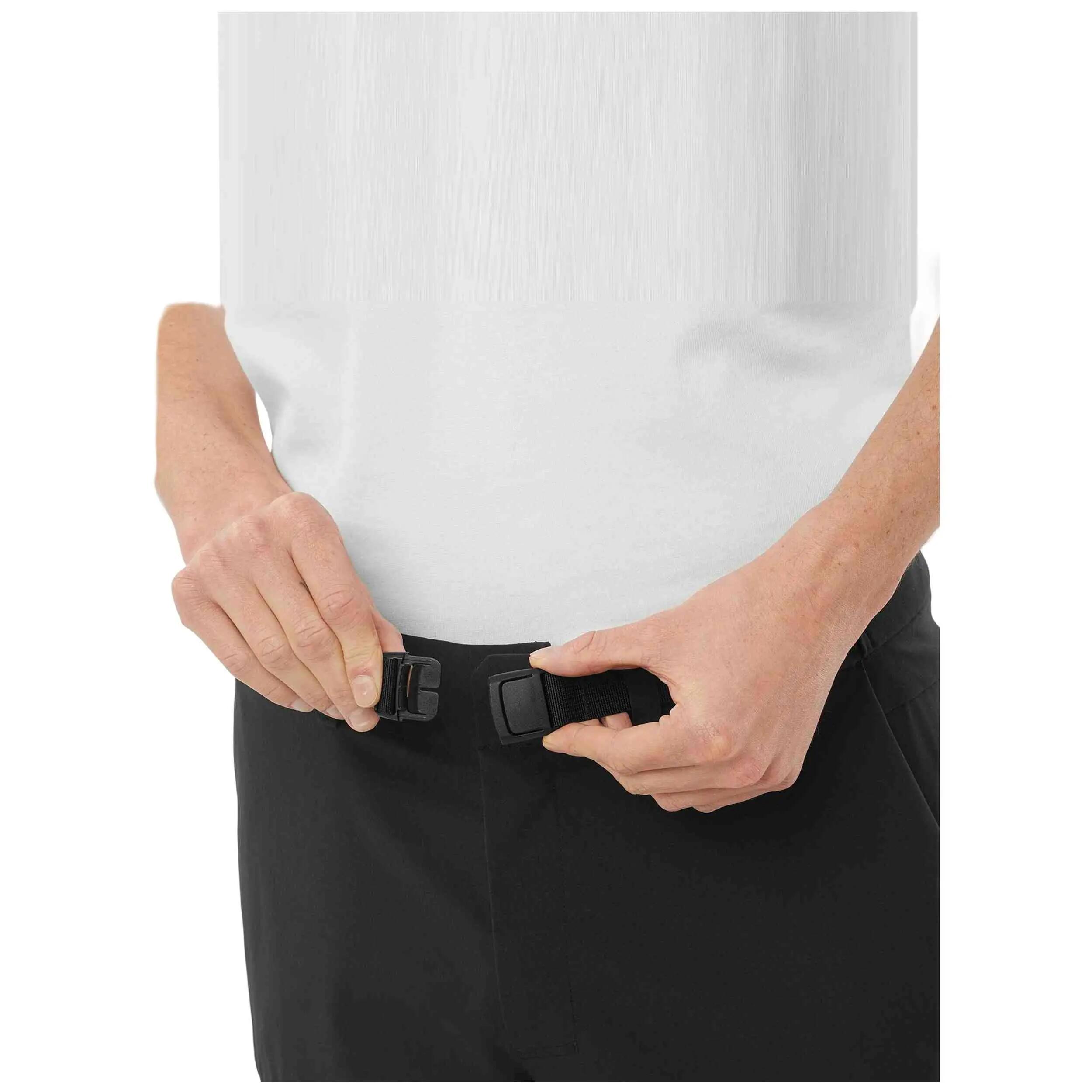 Kurze hose Salomon Modell Pantalón corto Salomon Outerpath U negro für unisex 5/5