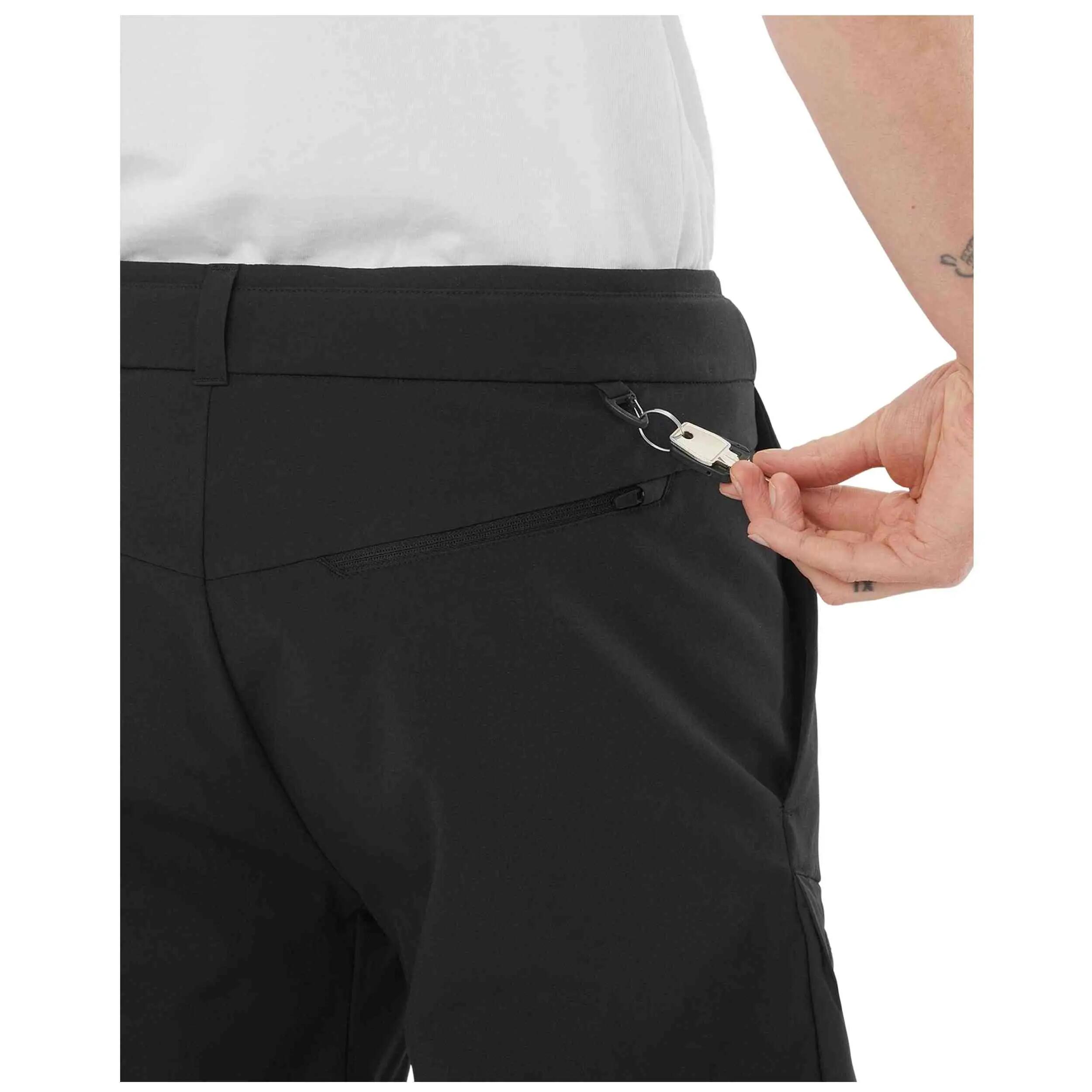 Kurze hose Salomon Modell Pantalón corto Salomon Outerpath U negro für unisex 4/5