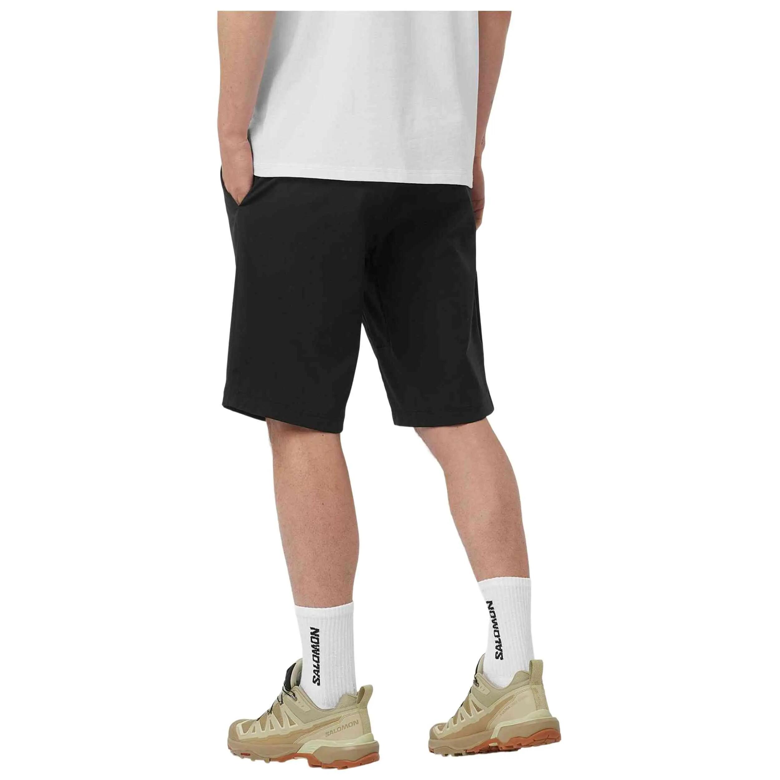 Kurze hose Salomon Modell Pantalón corto Salomon Outerpath U negro für unisex 3/5
