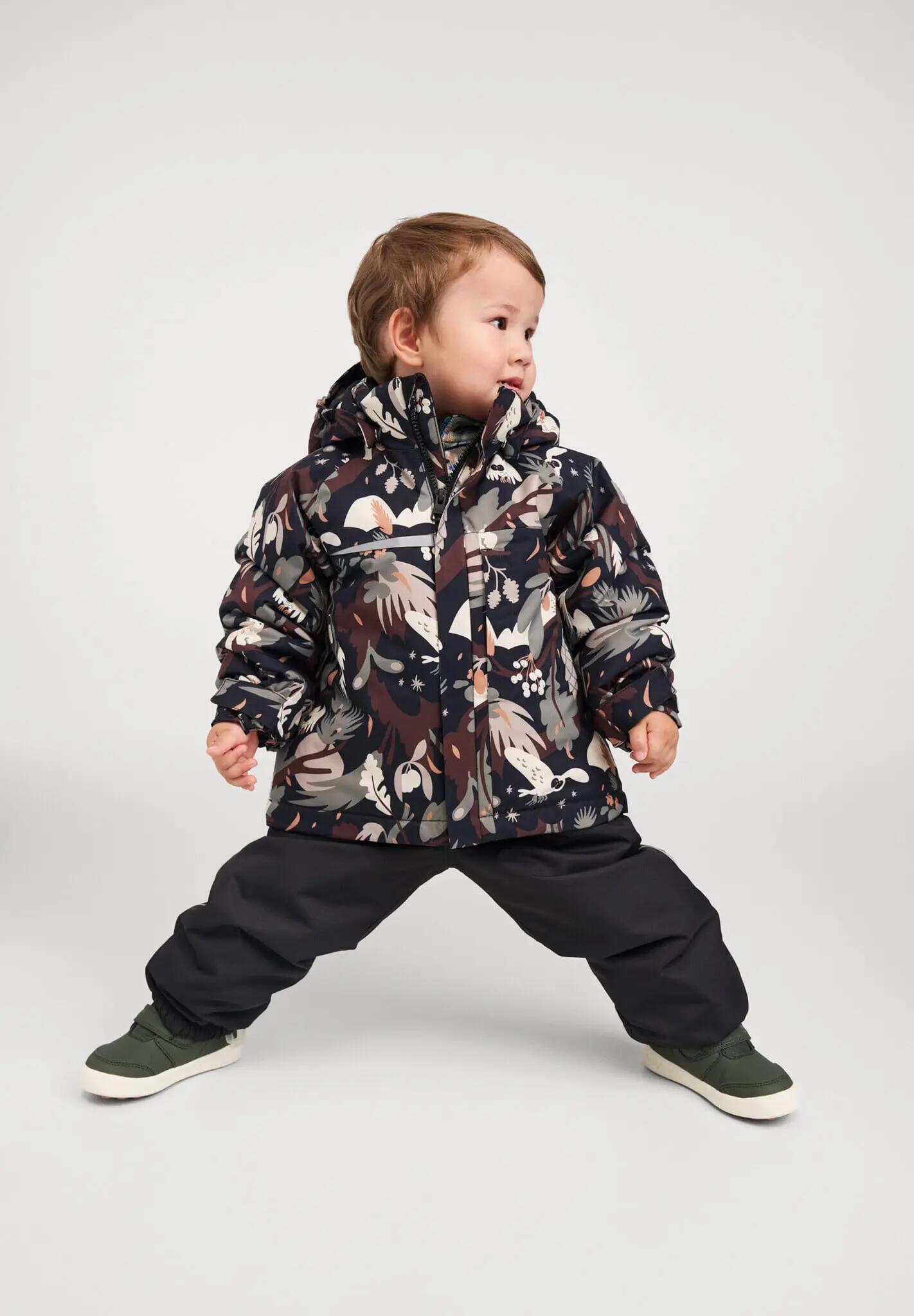 tec Kleinkinder Winterjacke Parkkila Black 3/5