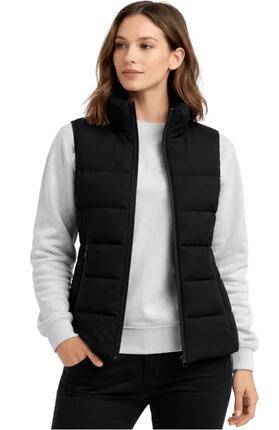 Gilet chauffant doudoune pour femme – Dual Heating