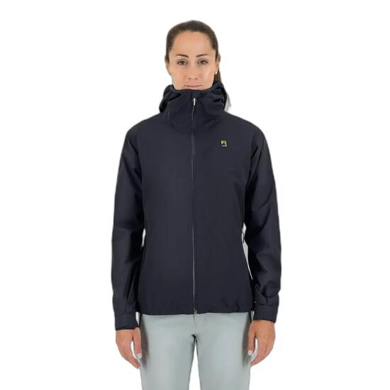 Damen Wanderjacke mit durchgehendem Reißverschluss Karpos Pluvia