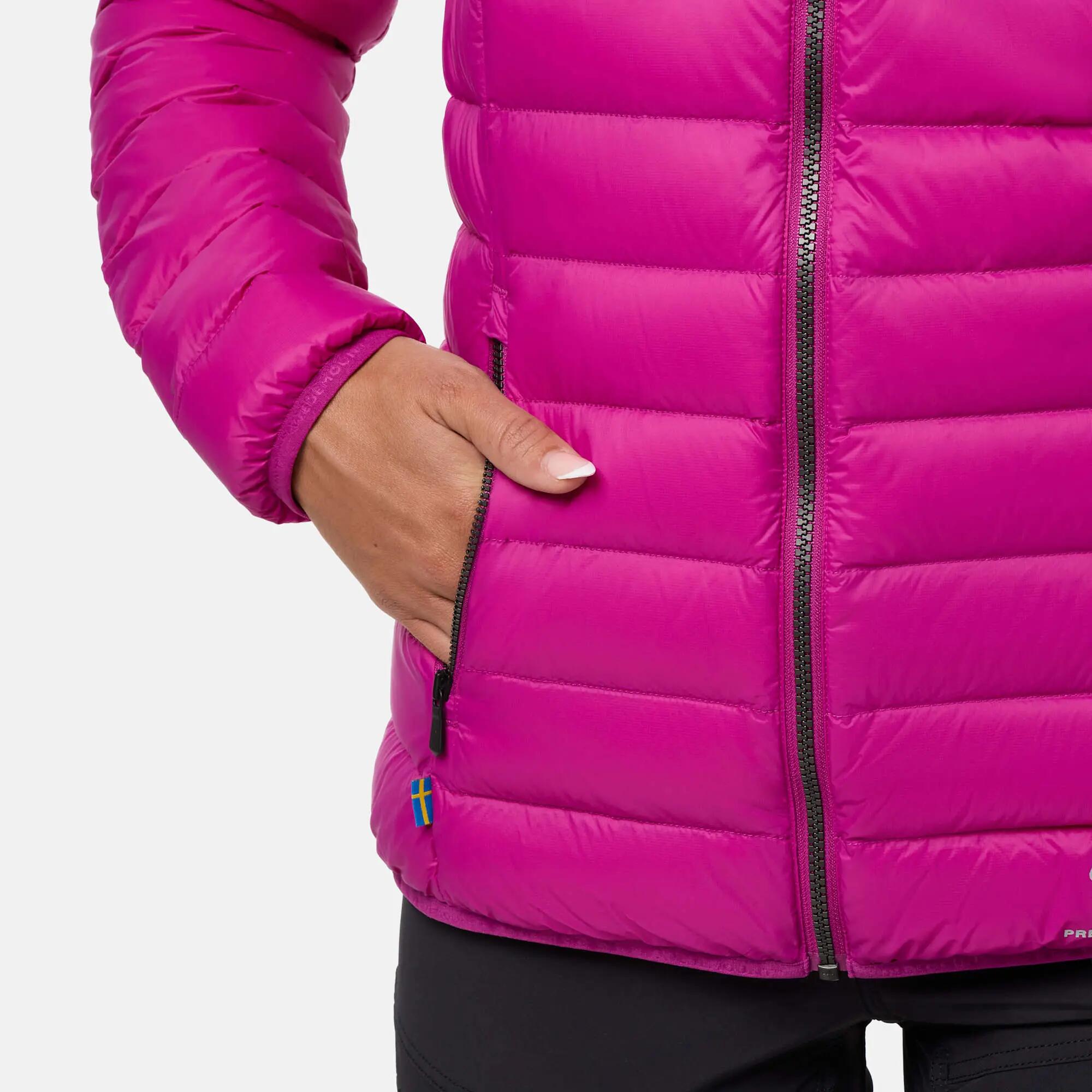 Doudoune de randonnée femme coupe-vent respirante Himalaya Hood 7/10
