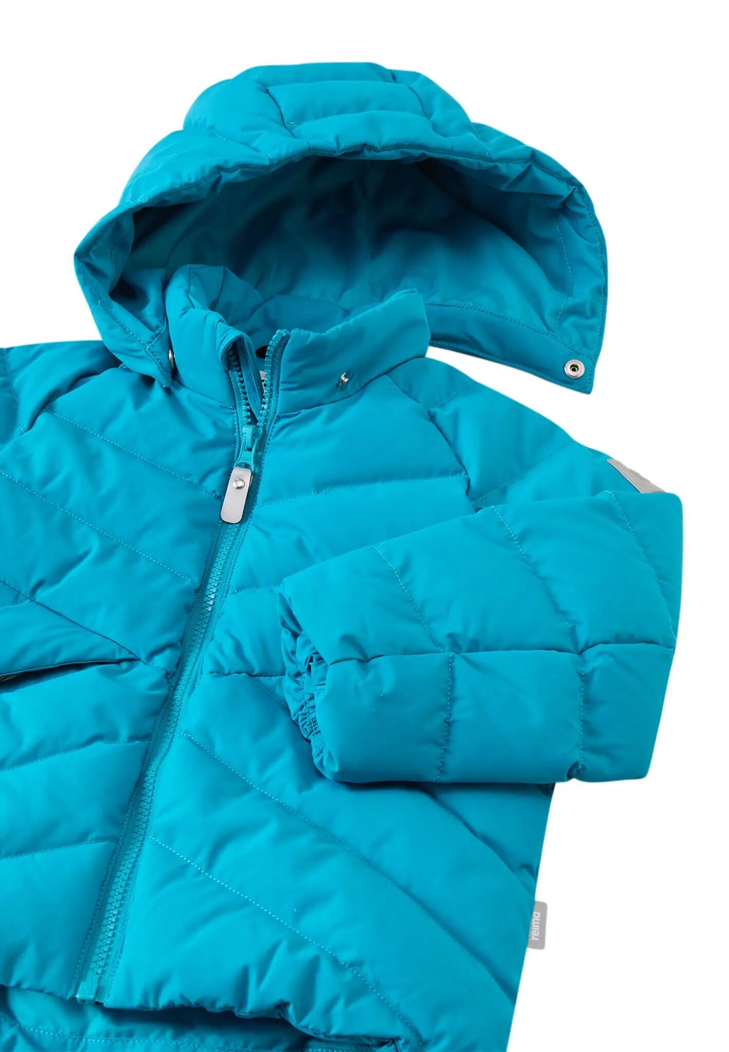 Piumino per neonati Kupponen in blu acquatico 3/5