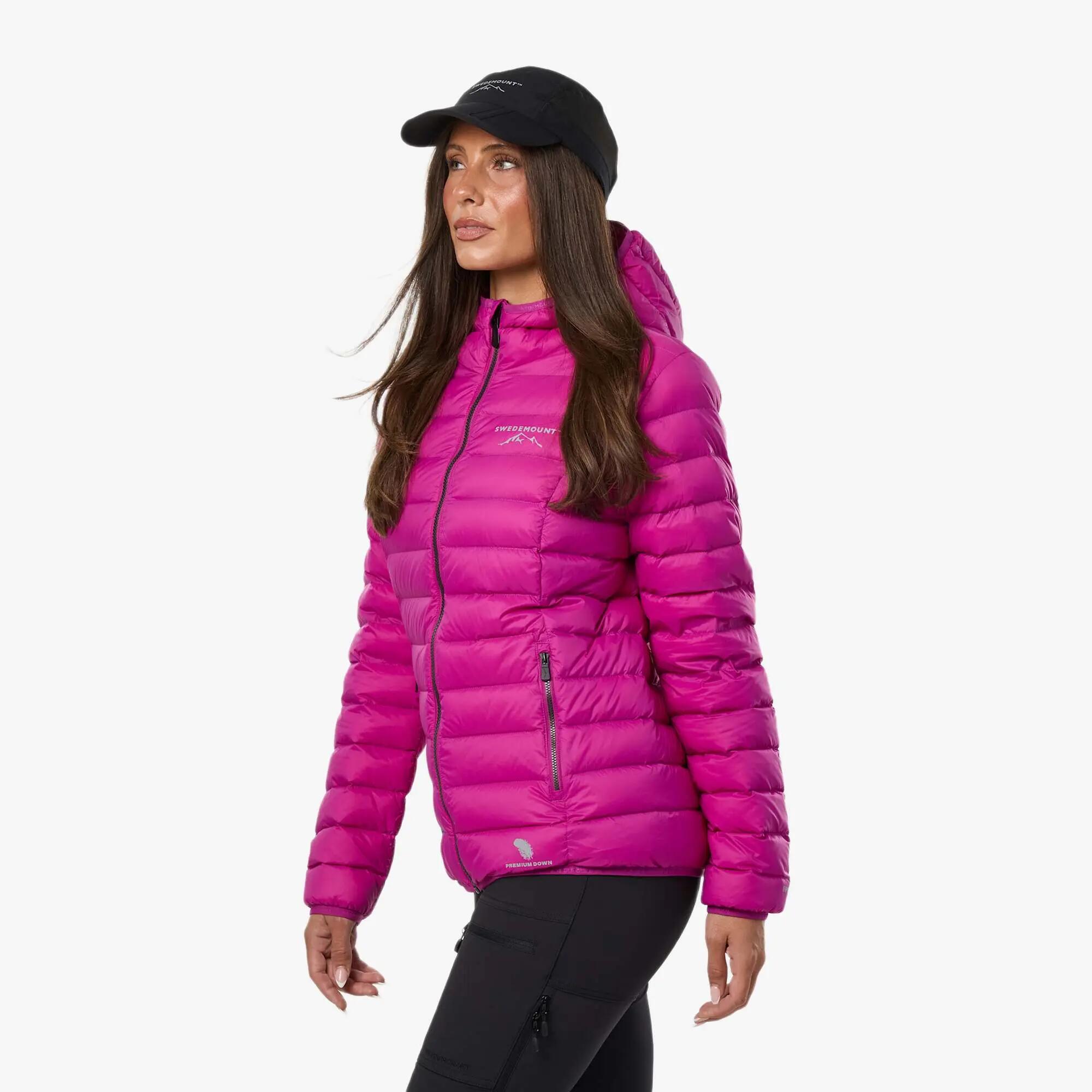 Doudoune de randonnée femme coupe-vent respirante Himalaya Hood 4/10