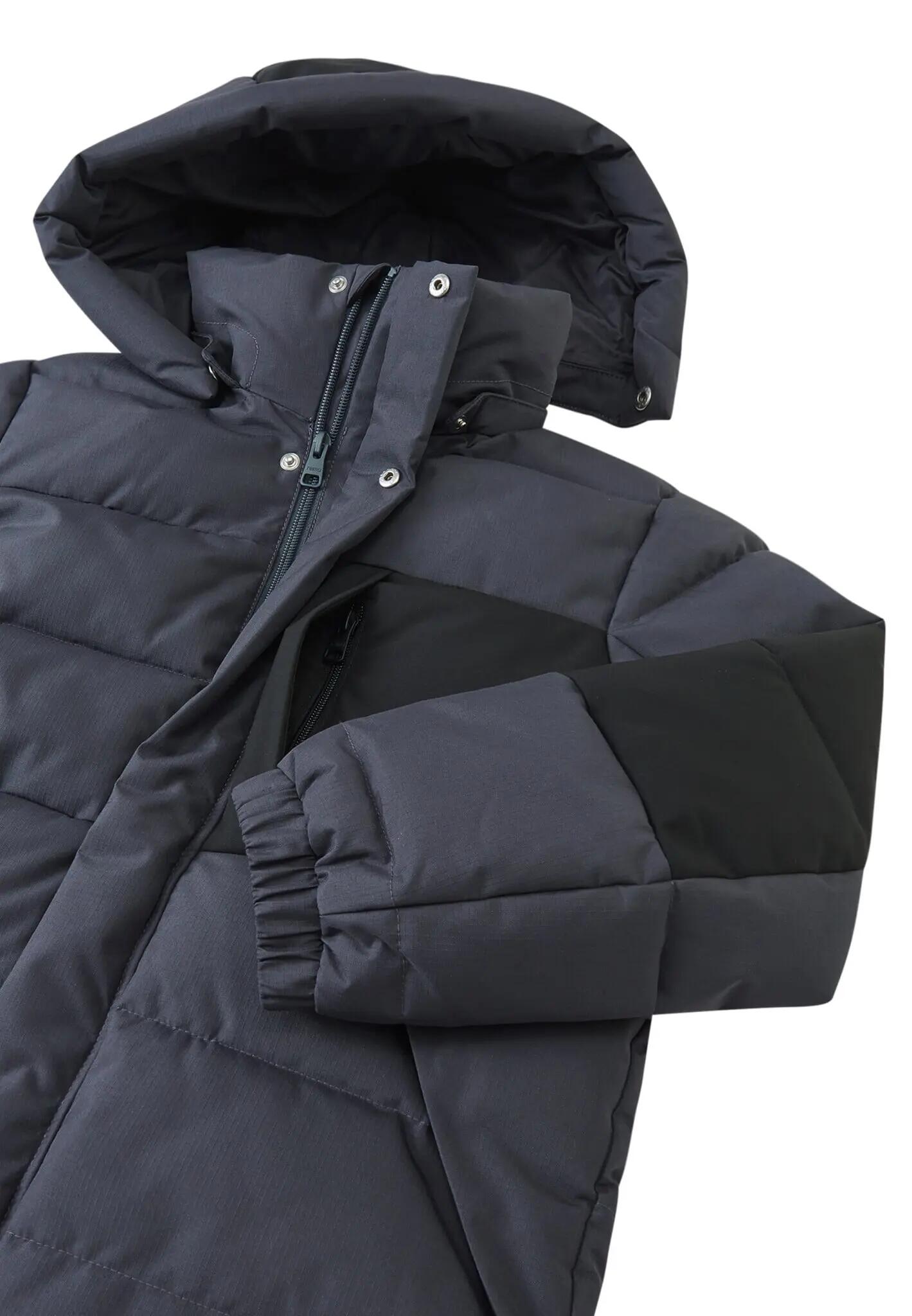 Jungen Wintermantel Koskela Soft black 5/5