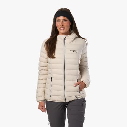 Doudoune de randonnée femme coupe-vent respirante Himalaya Hood
