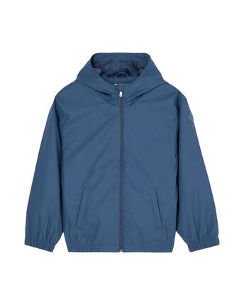 Manteau de pluie court et décontracté THATS JUST LIFE Bleu Fille