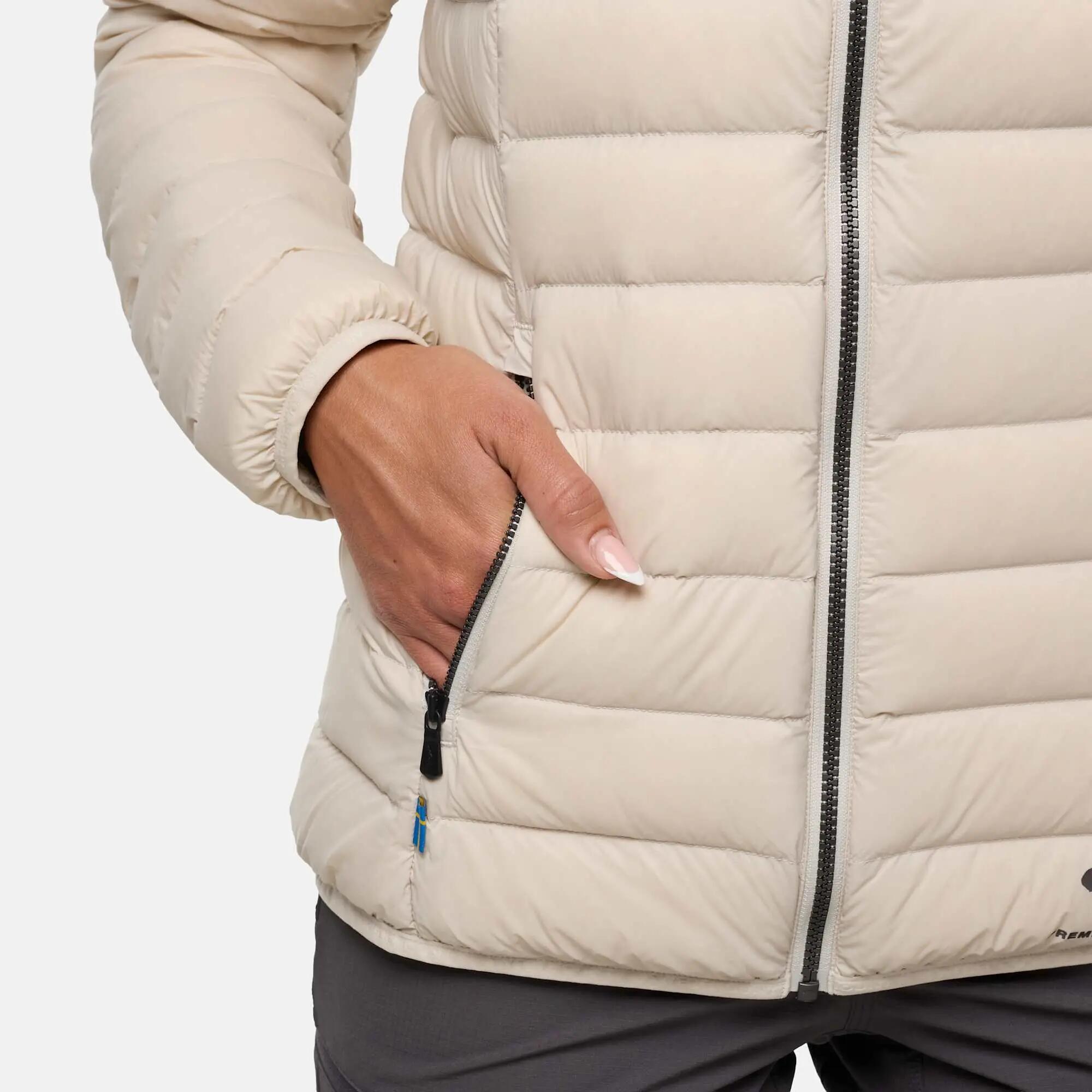 Damen Wanderdaunenjacke winddicht atmungsaktiv Himalaya Hood 7/10