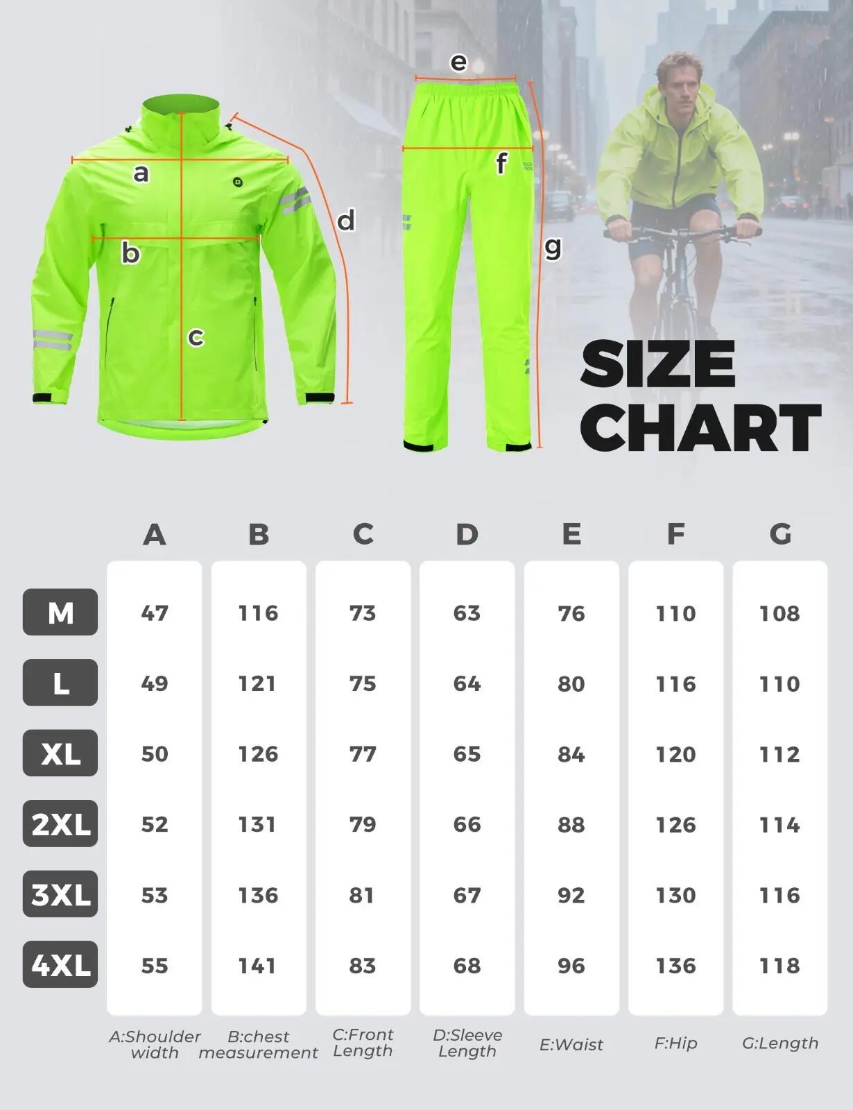 Herren Regenjacke wasserdicht 6/6