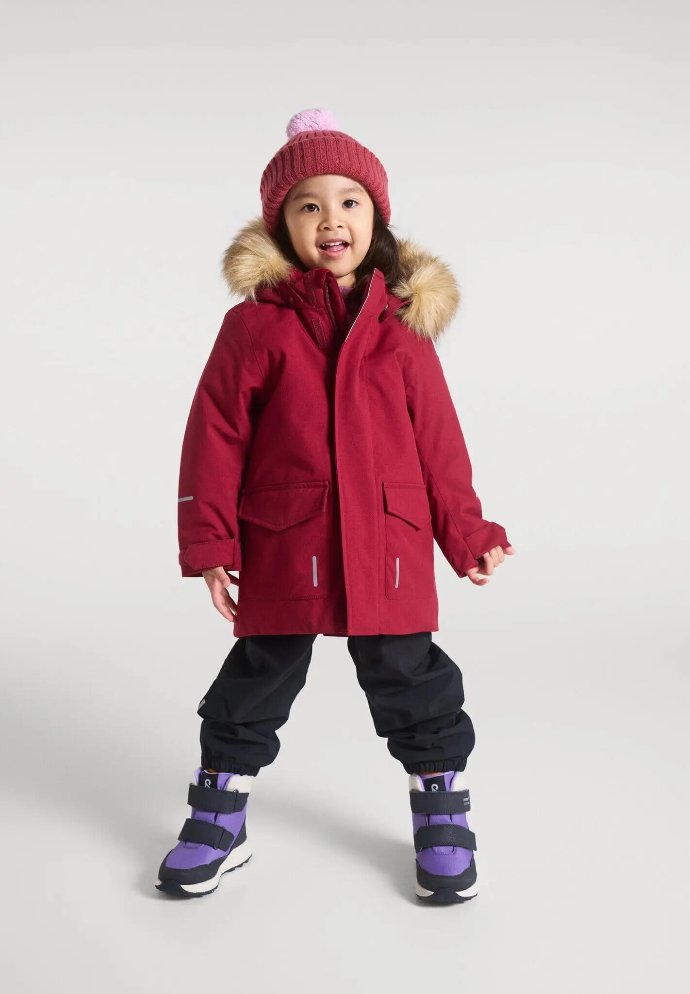 tec Kleinkinder Parka Mutka Maroon 3/5