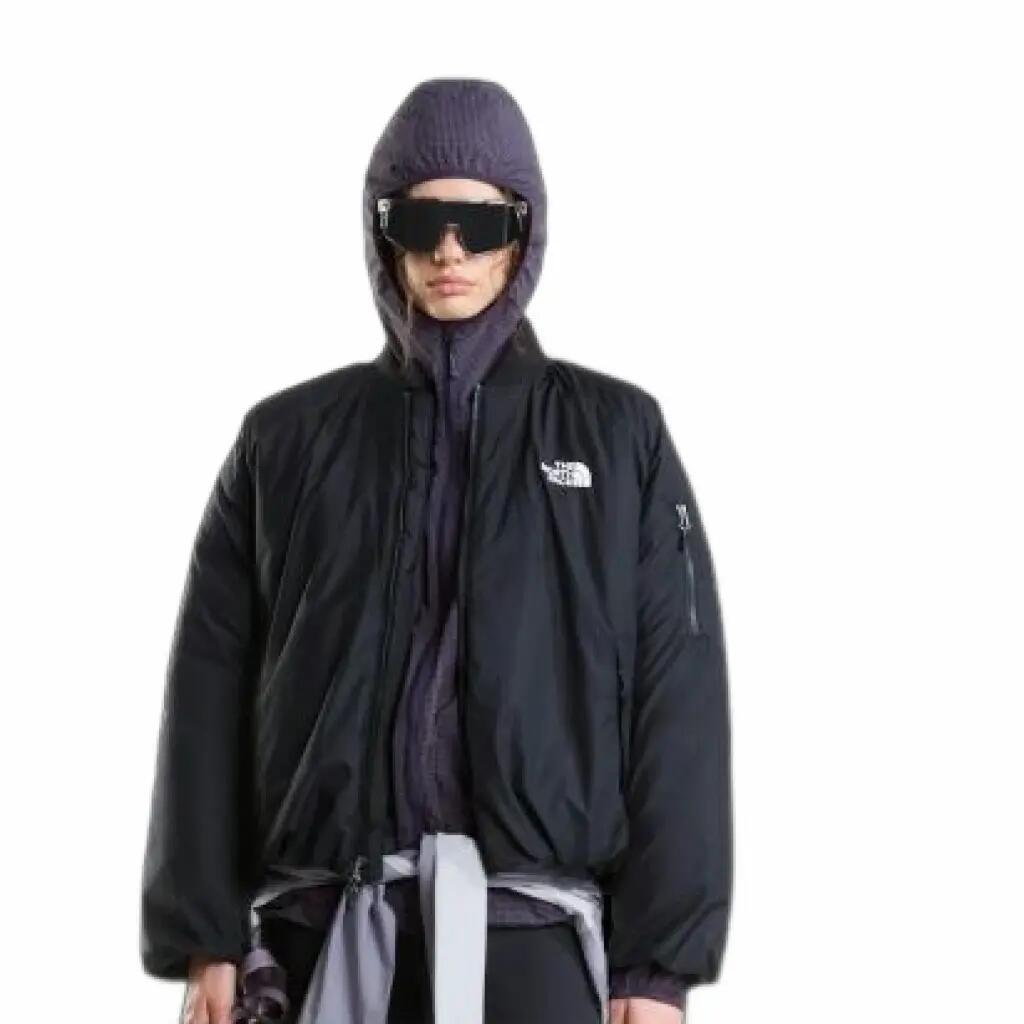 Jaqueta The North Face Modelo W Choqa Bomber Jkt Cor Preto 3/5