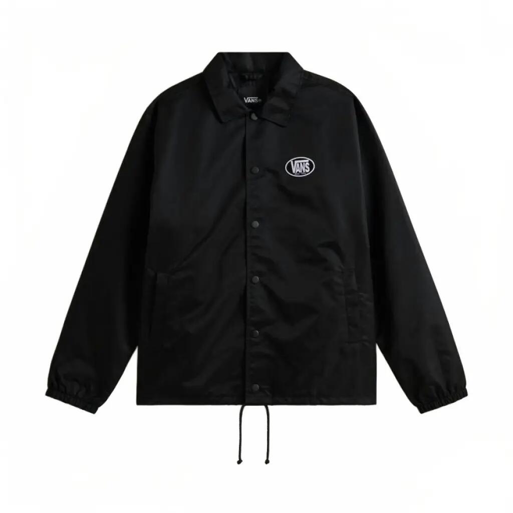Jaqueta Vans Modelo Vn000treblk1 Torrey Nylon Coaches Cor Preto 2/5