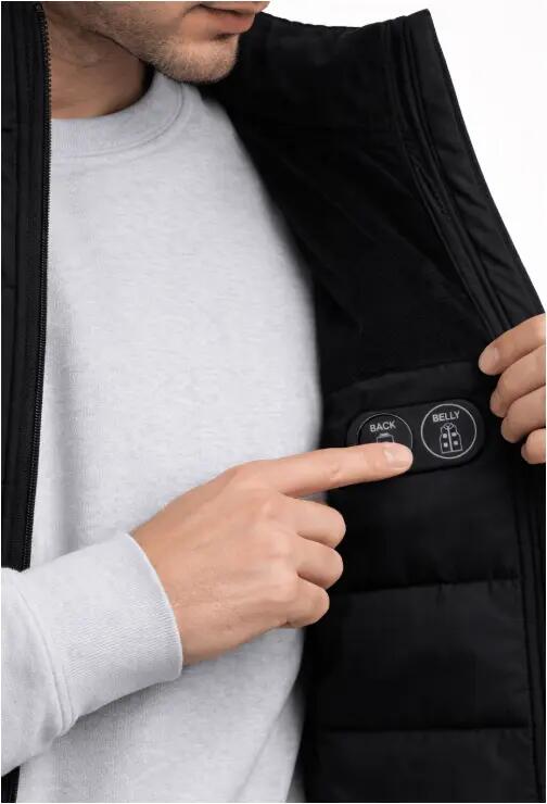 Gilet chauffant doudoune pour homme – Dual Heating 2/4