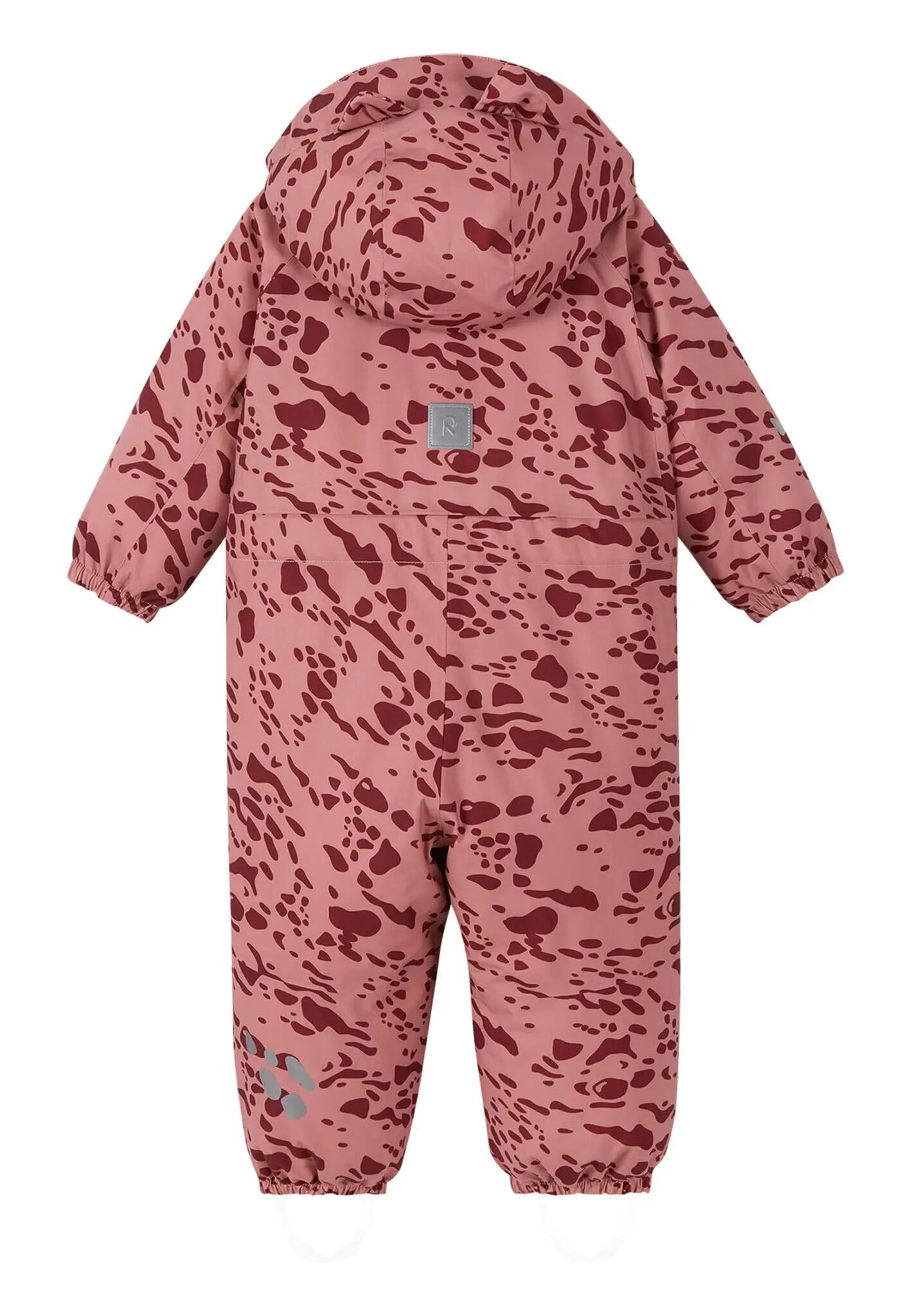 Tuta da neve per bambini piccoli tec Hasula rosa blush 2/5
