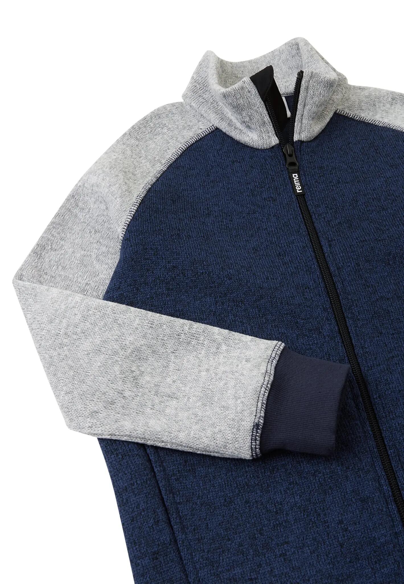 Kinder Fleecejacke Neulomus Navy 3/5