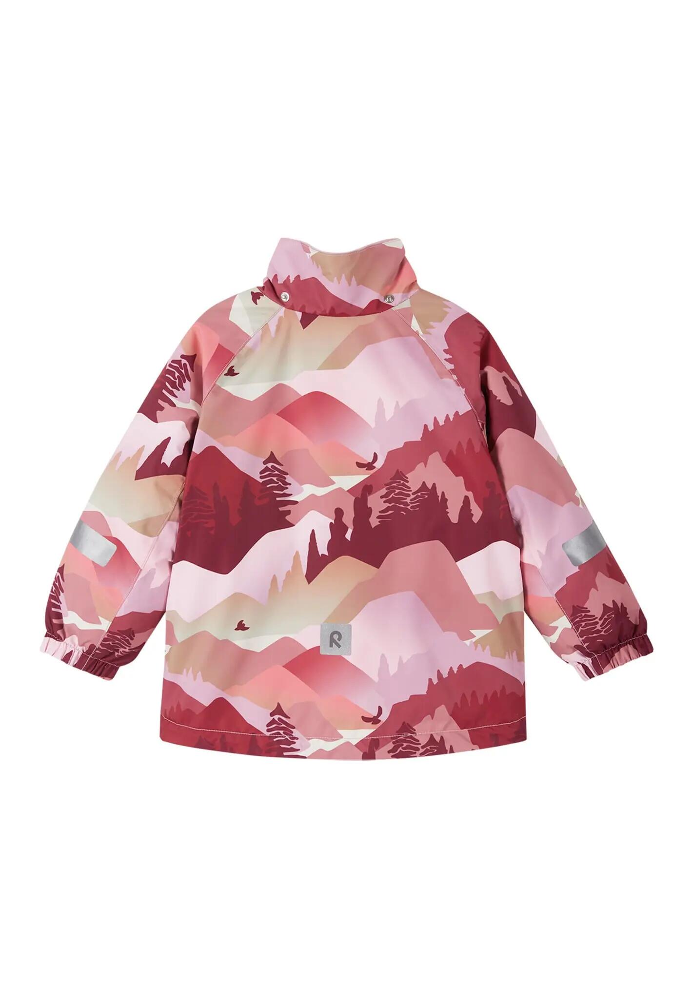 Giacca invernale da bambino tec Muonio grigio rosa 5/5