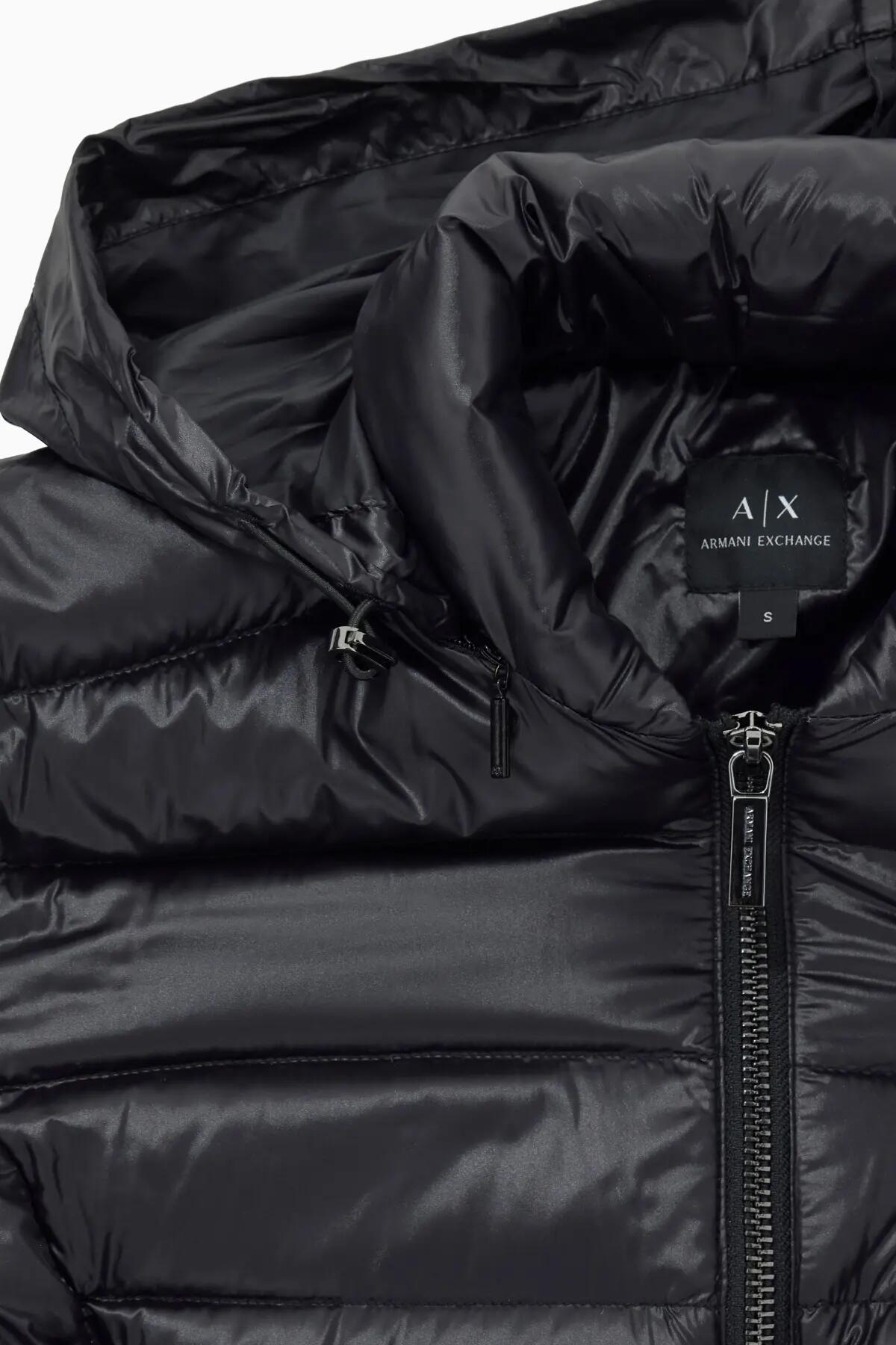 Giacca Armani Exchange Modello Xw001920 Af1875 Down Jacket Colore Nero 5/5