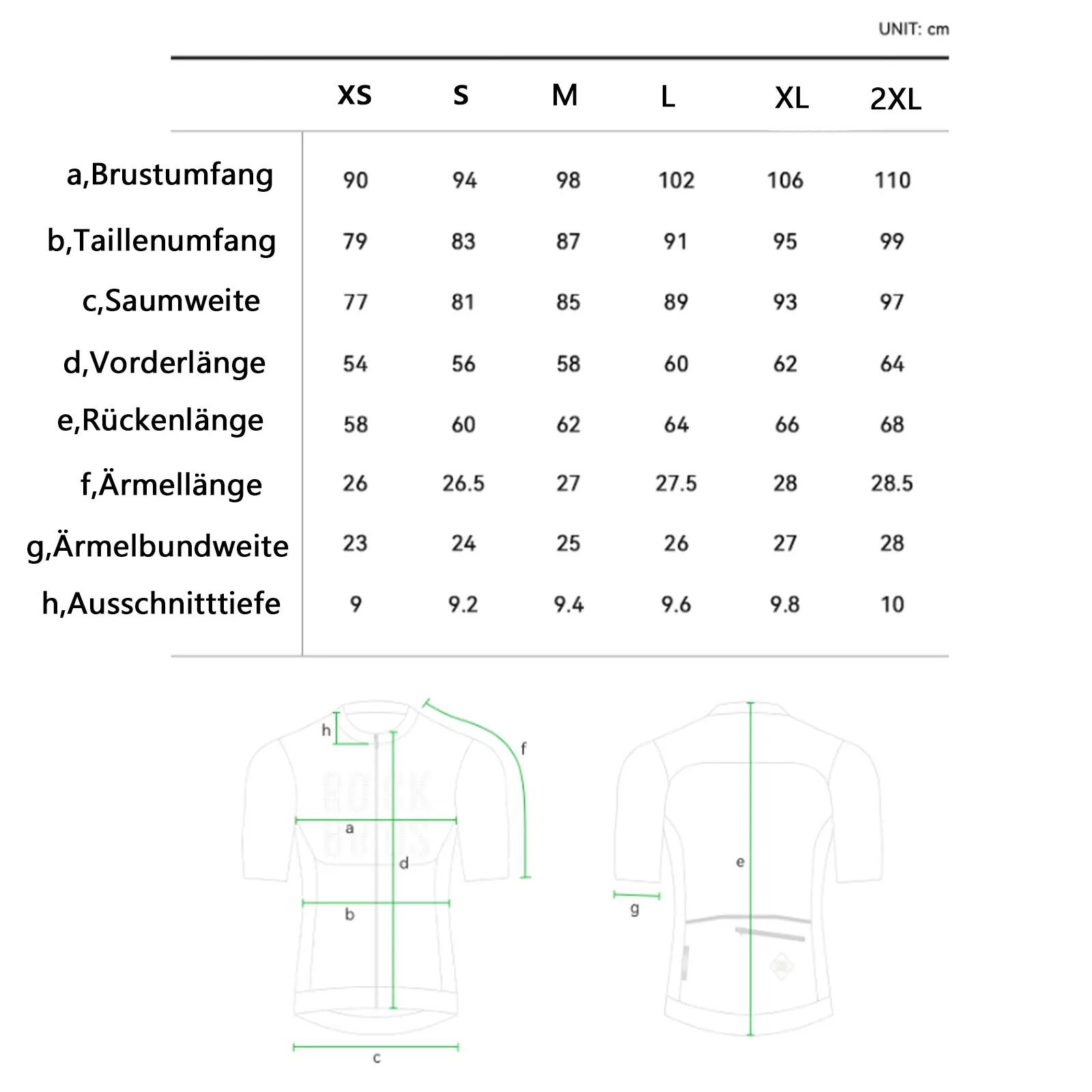 Maillot de cyclisme à manches courtes pour homme 8/8