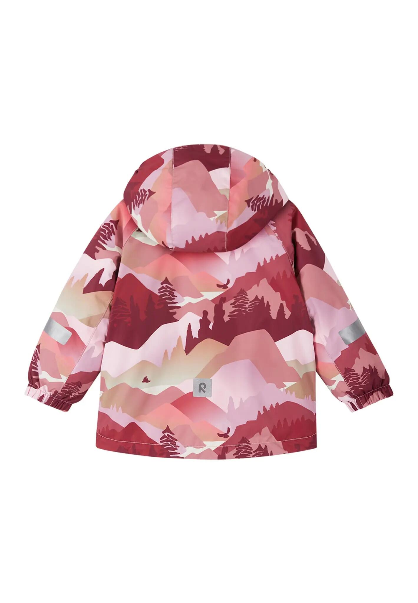 Giacca invernale da bambino tec Muonio grigio rosa 2/5