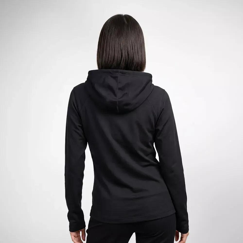 Veste de Randonnée femme Thermique NATUKI Noir 2/3
