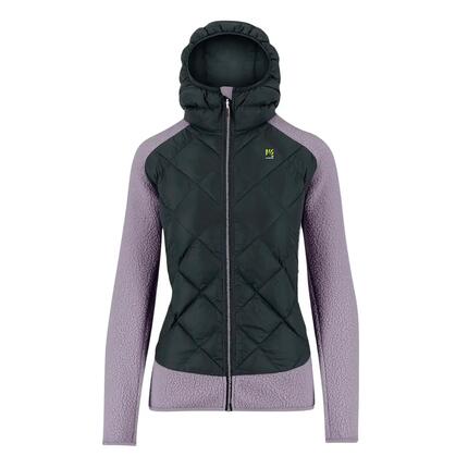 Fleece mit Kapuze Damen Karpos Marmarole Retro