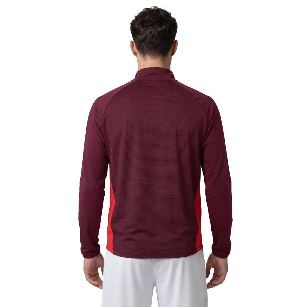 Casaco de fato de treino de futebol homem RSG Prematch Fullzip Player M Bordeux 2/7
