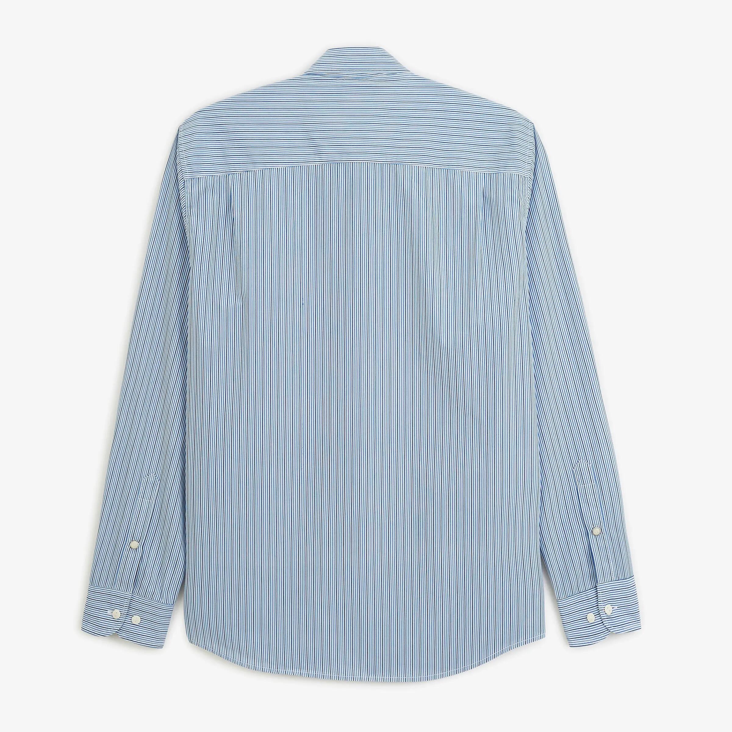 Camicia a maniche lunghe in cotone a righe 2/6