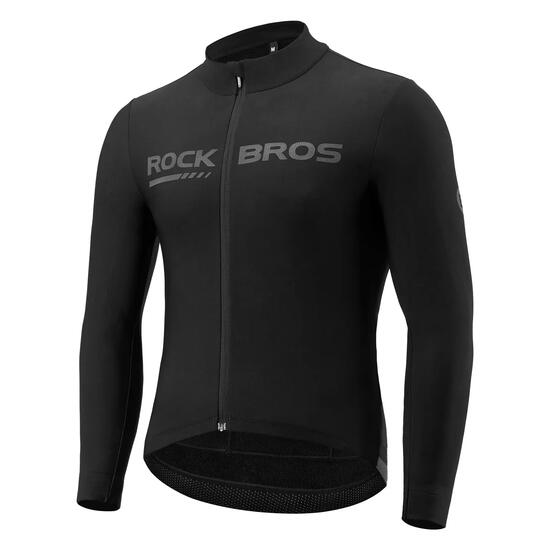 Veste de vélo d'hiver pour homme coupe-vent chaude