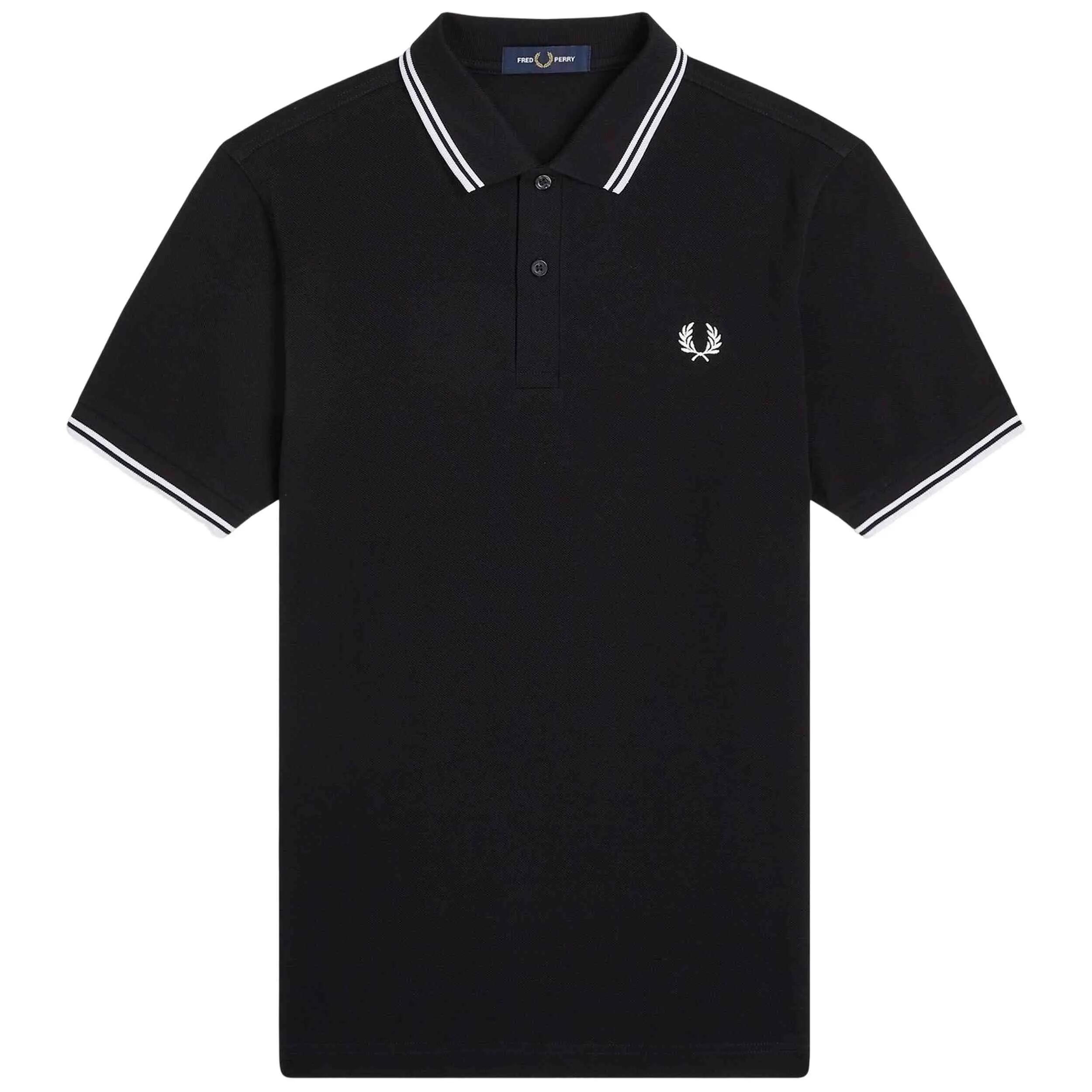 Polo de manga corta Fred perry modelo M360003B17 para hombre 5/5