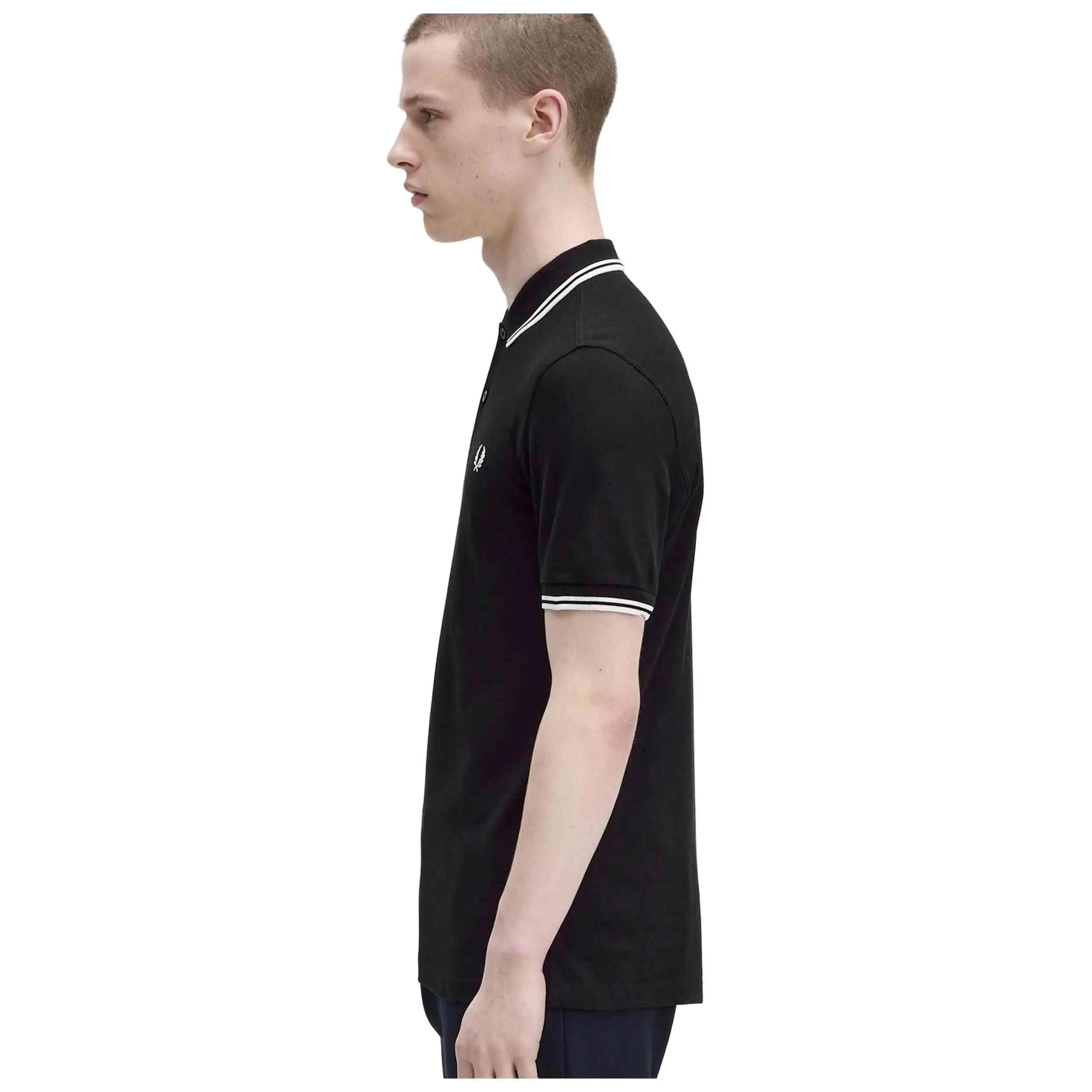 Polo de manga corta Fred perry modelo M360003B17 para hombre 2/5