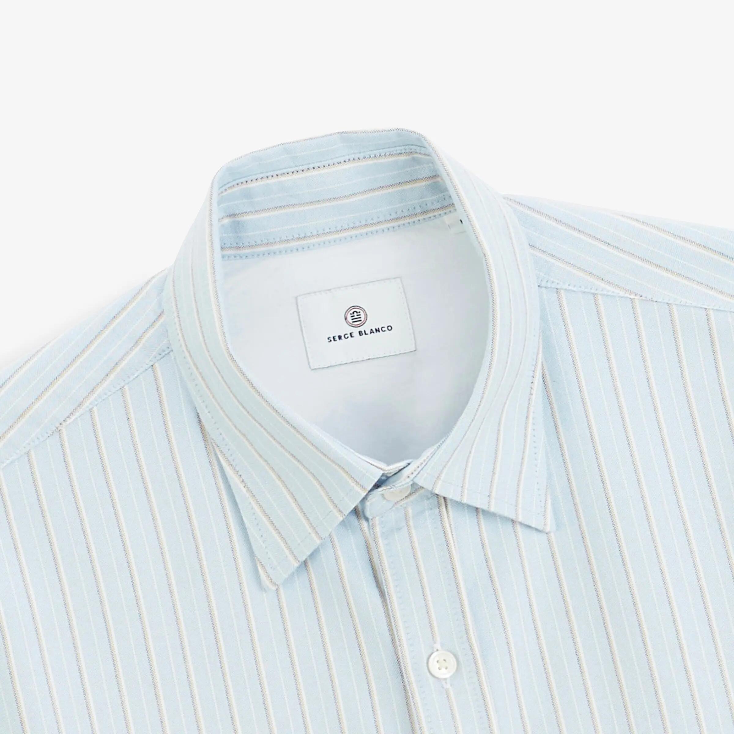 Camisa de manga comprida Oxford 3/4