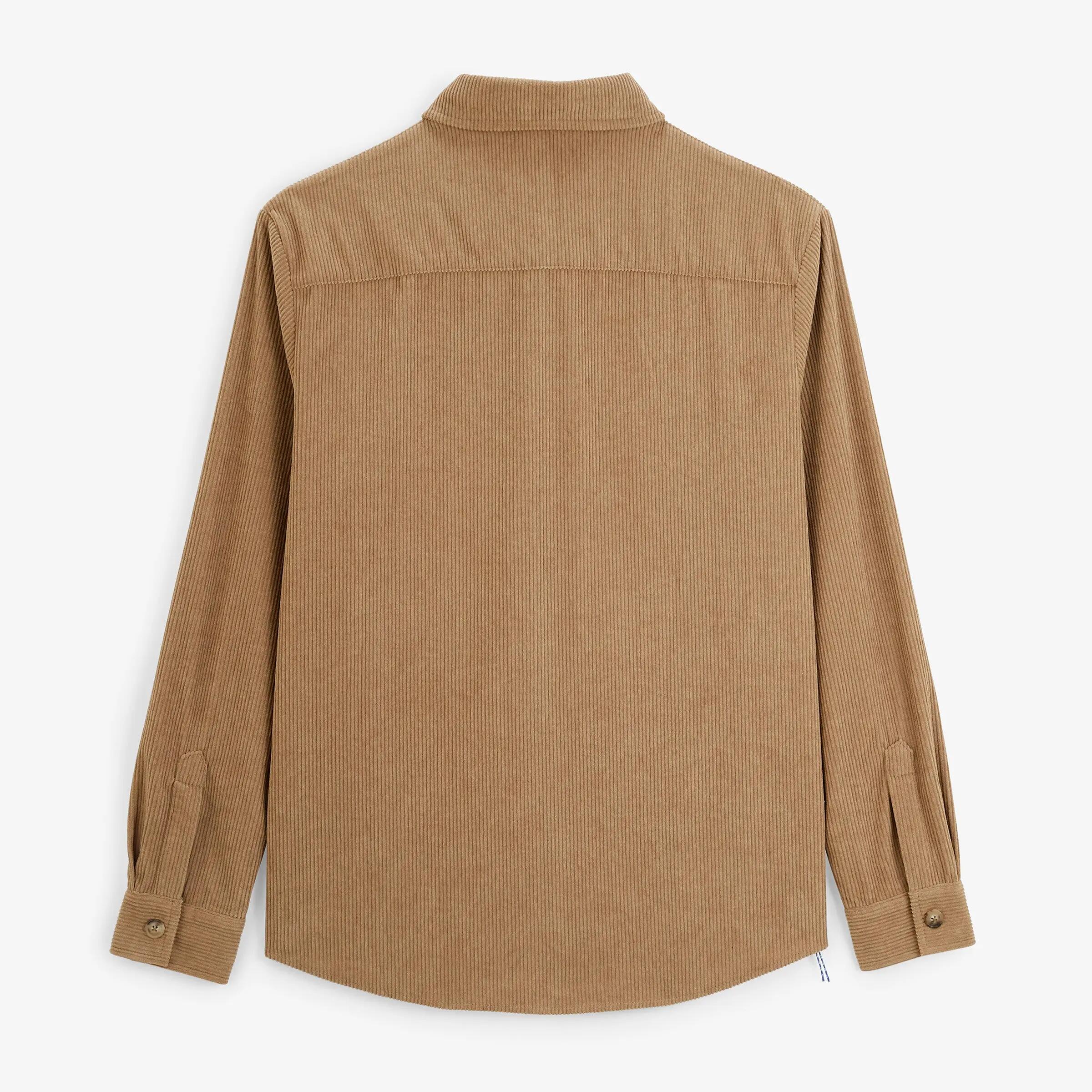 Camicia a maniche lunghe in velluto 2/4
