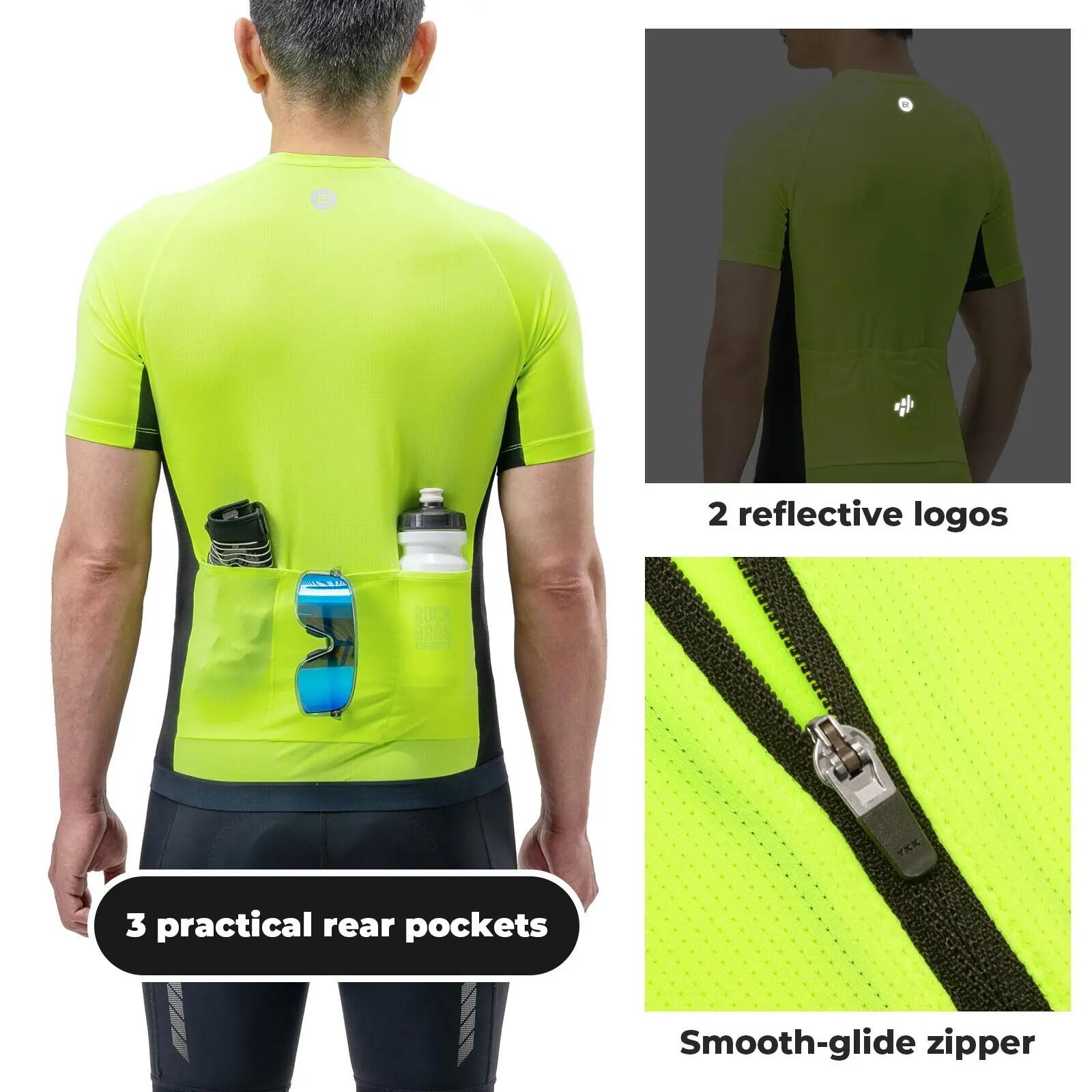 Maillot de cyclisme à manches courtes pour homme 4/7