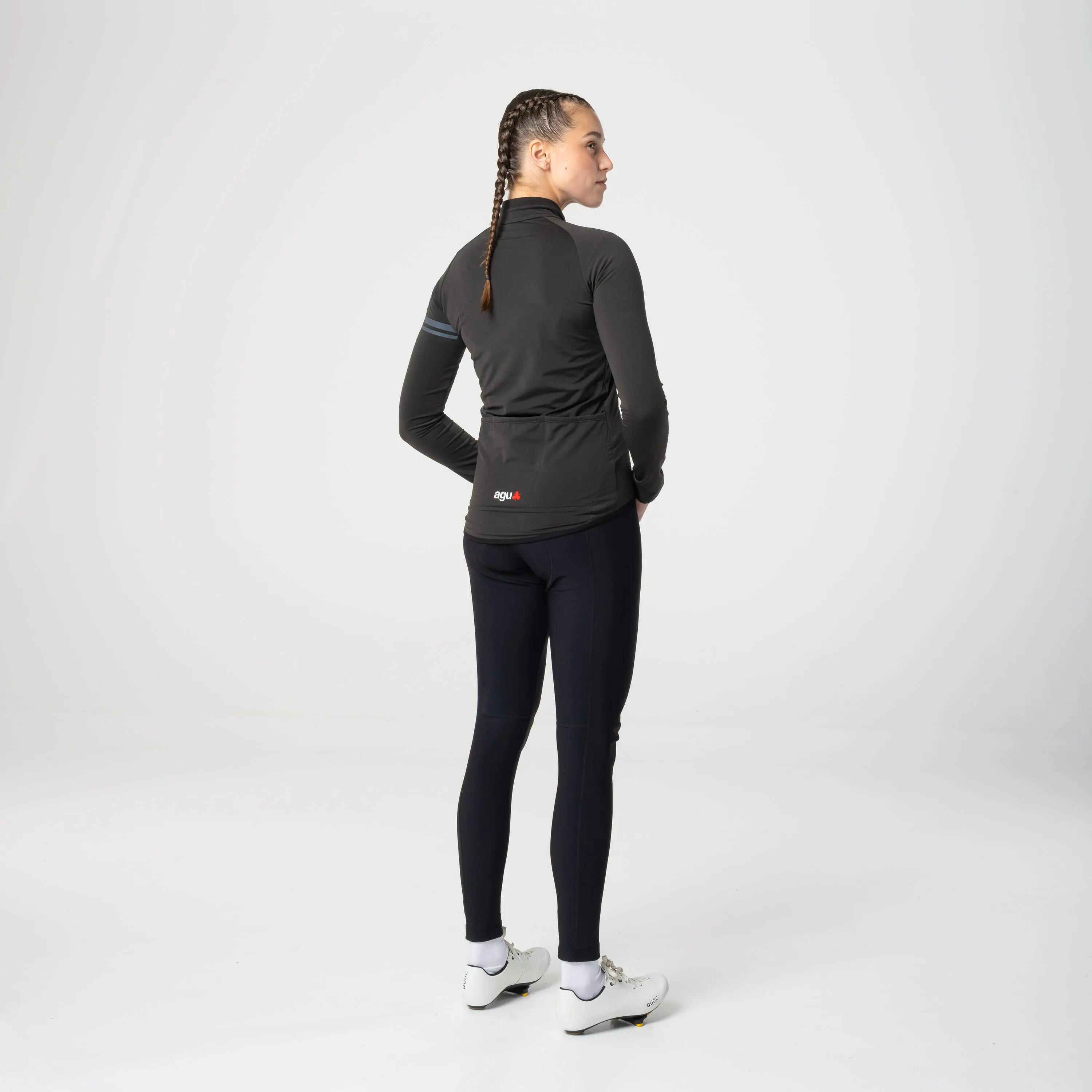 Thermo Jersey LS Essential Women Black 3/7