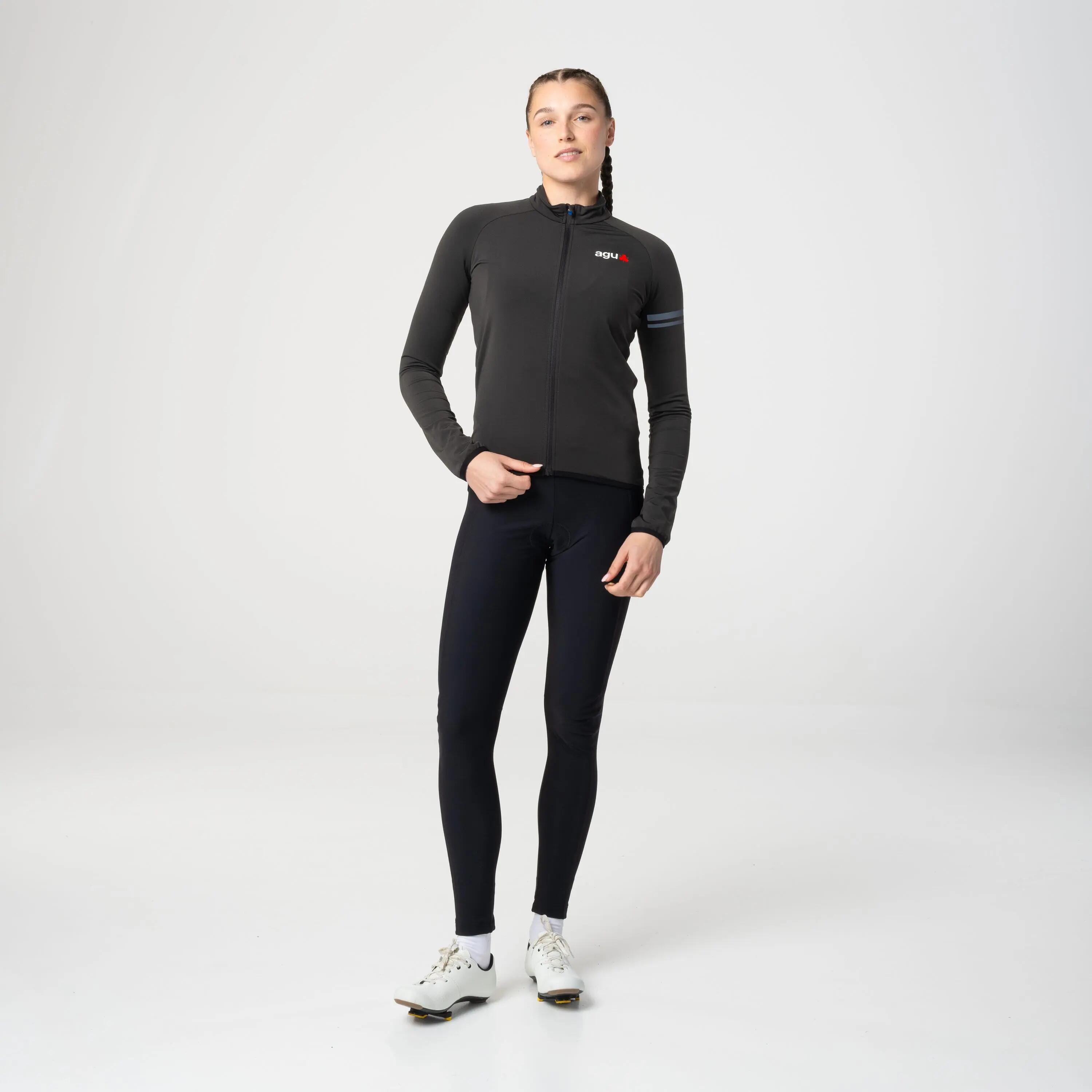 Thermo Jersey LS Essential Women Black 2/7