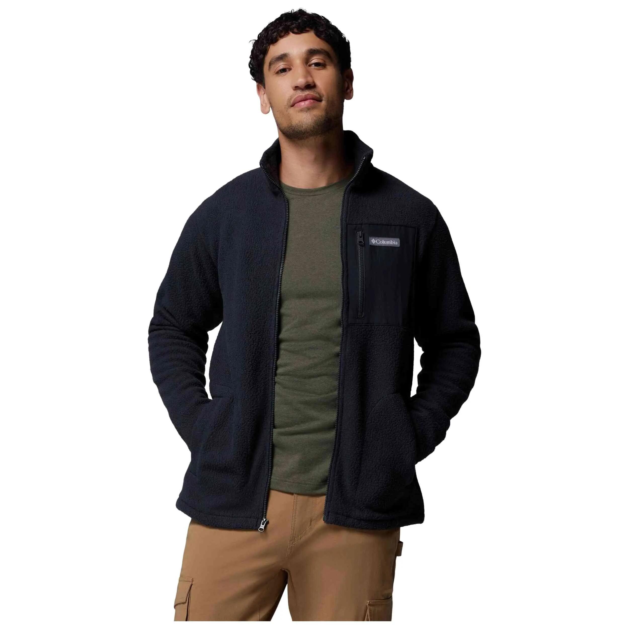 Camisola Columbia modelo Forro polar Columbia Jasper Ridge Pebbled Fu para homem 4/5