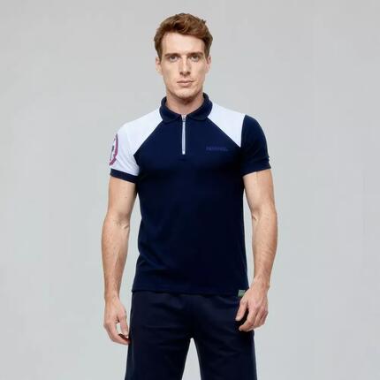 Polo de voile homme Thermorégulant, anti UV LOPI SWING Bleu Navy