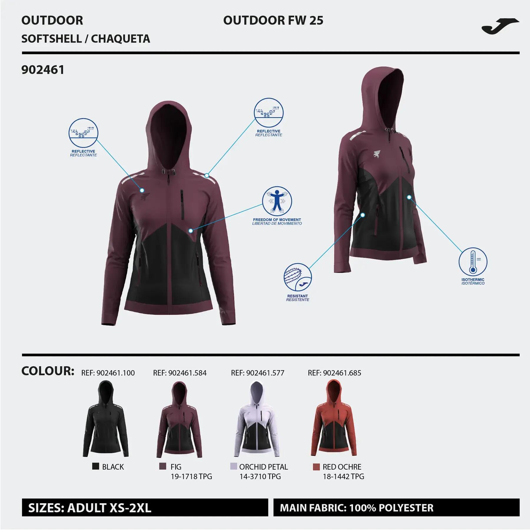 Sudadera con capucha mujer Joma Explorer 2/7