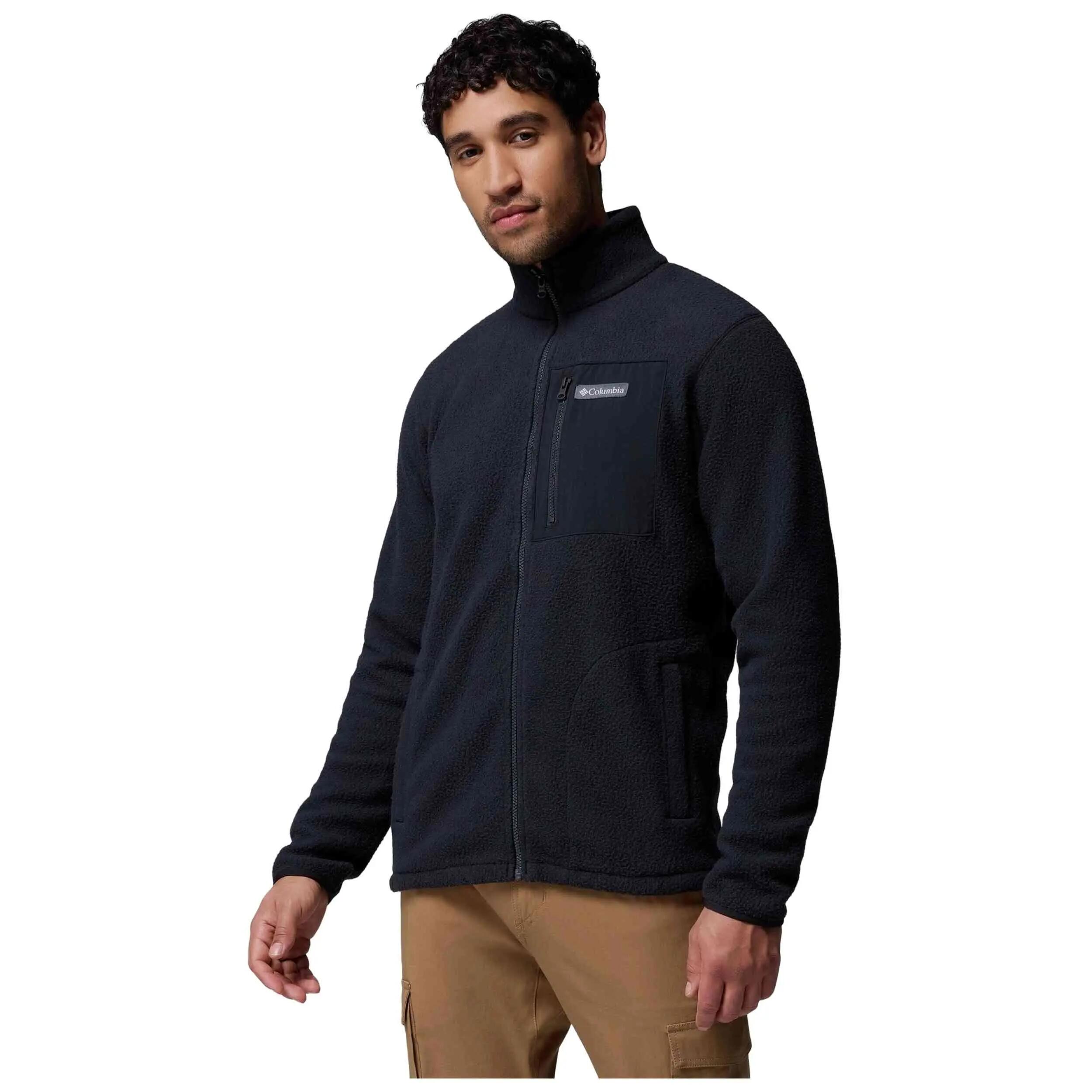 Camisola Columbia modelo Forro polar Columbia Jasper Ridge Pebbled Fu para homem 2/5